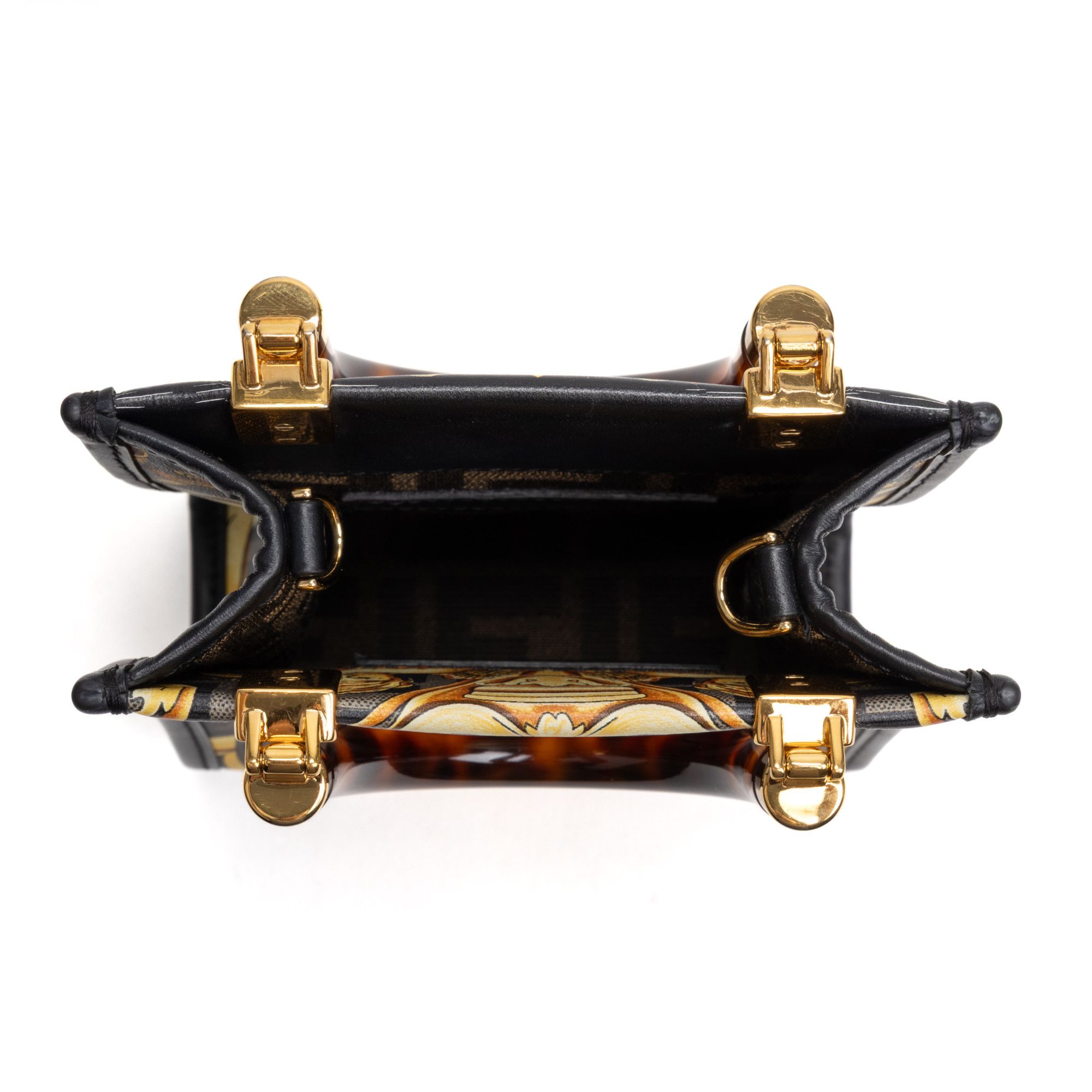 Fendi Versace Fendace Convertible Sunshine Tote Mini Size ONE SIZE - 6 Thumbnail