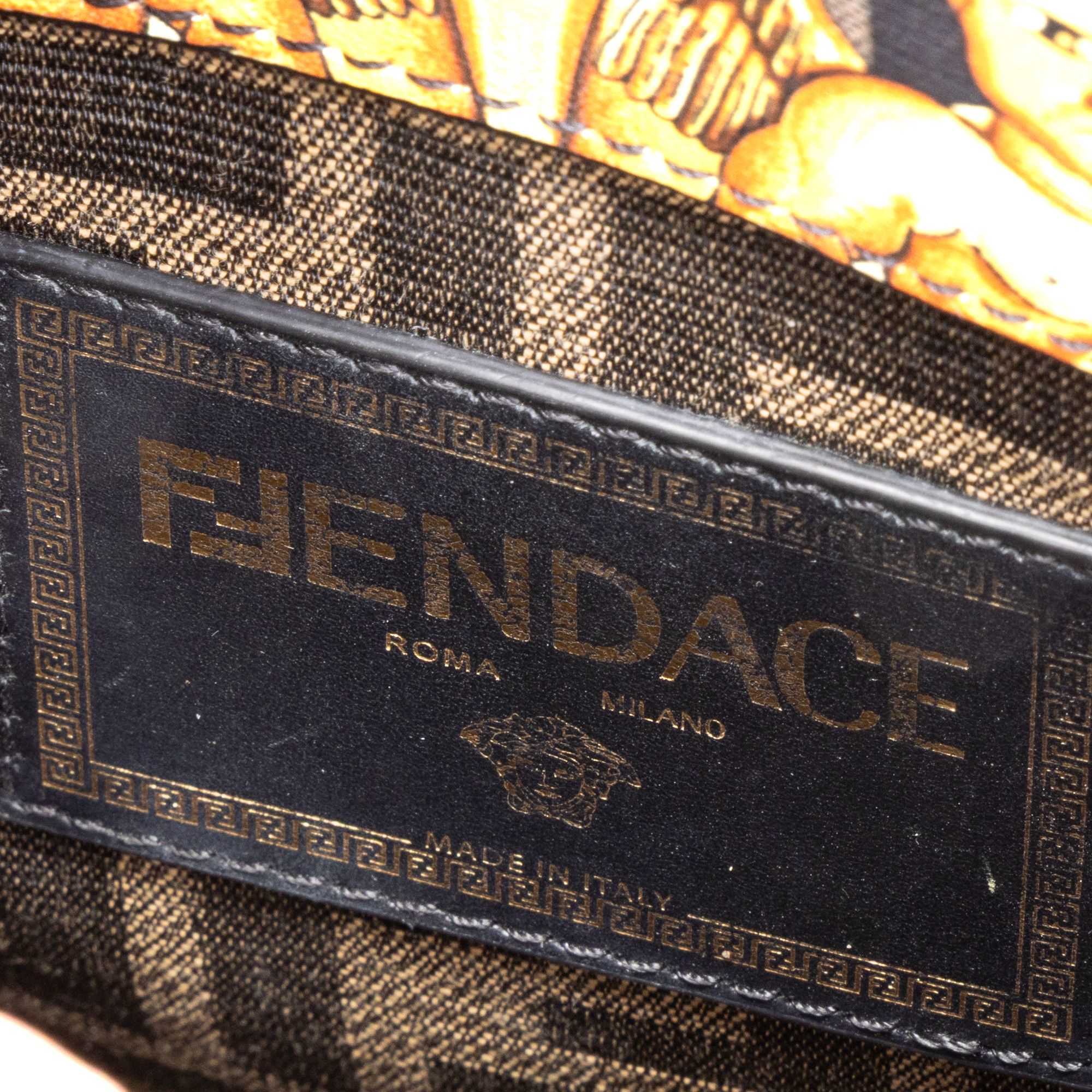 Fendi Versace Fendace Convertible Sunshine Tote Mini Size ONE SIZE - 8 Thumbnail