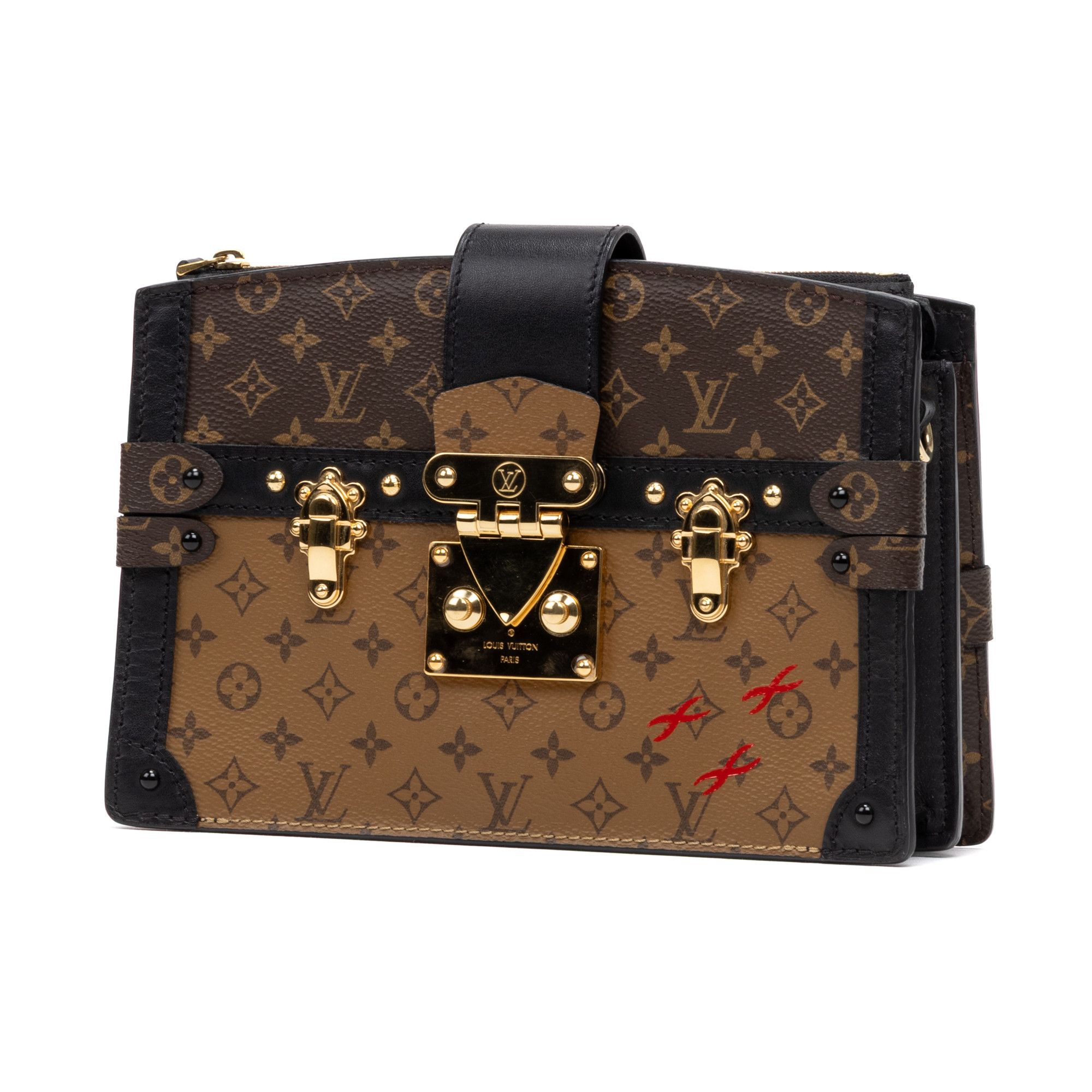 Louis Vuitton Ltd. Ed. Trunk Clutch Reverse Monogram Small Size ONE SIZE - 2 Thumbnail