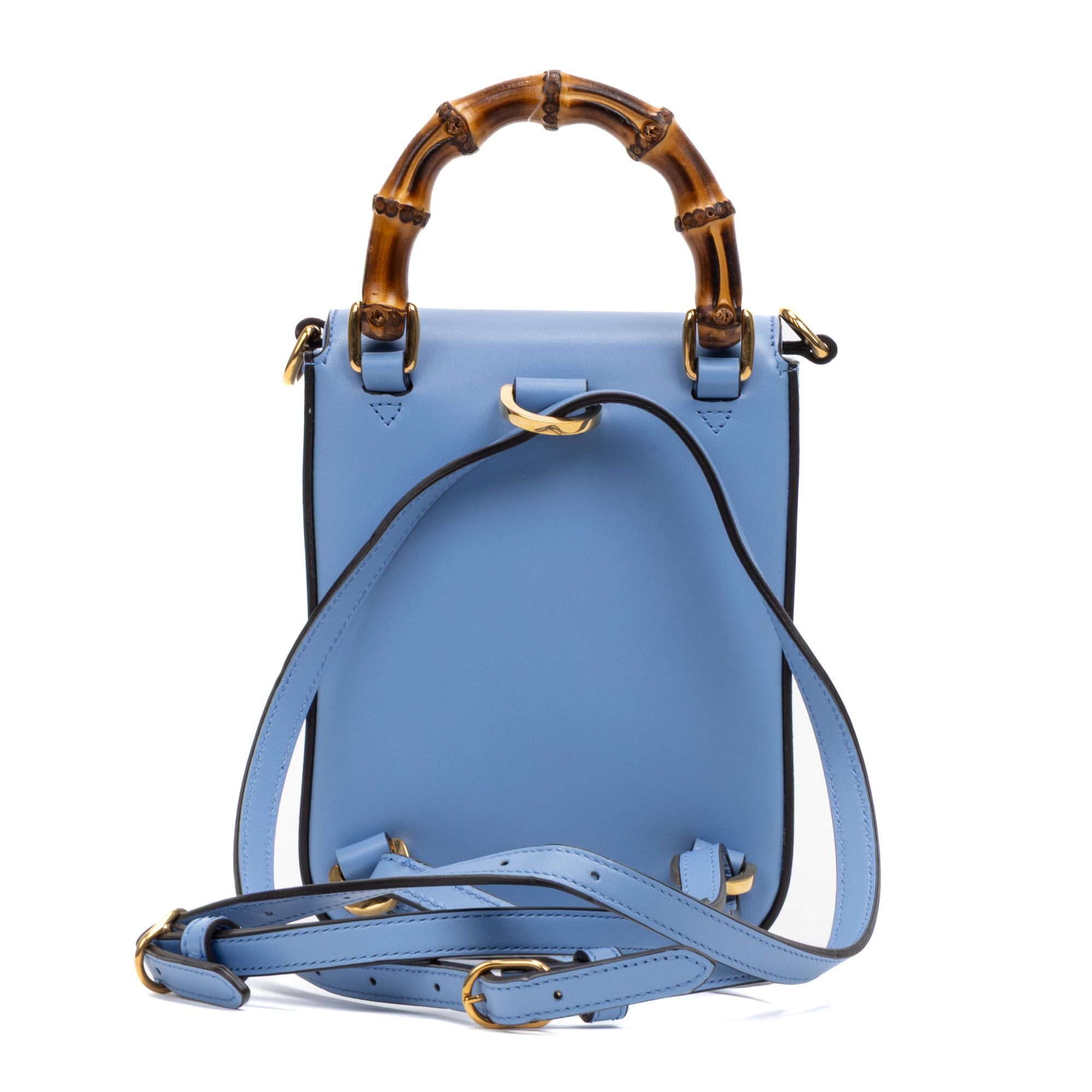 Gucci Bamboo Top Handle Backpack Mini Size ONE SIZE - 5 Thumbnail