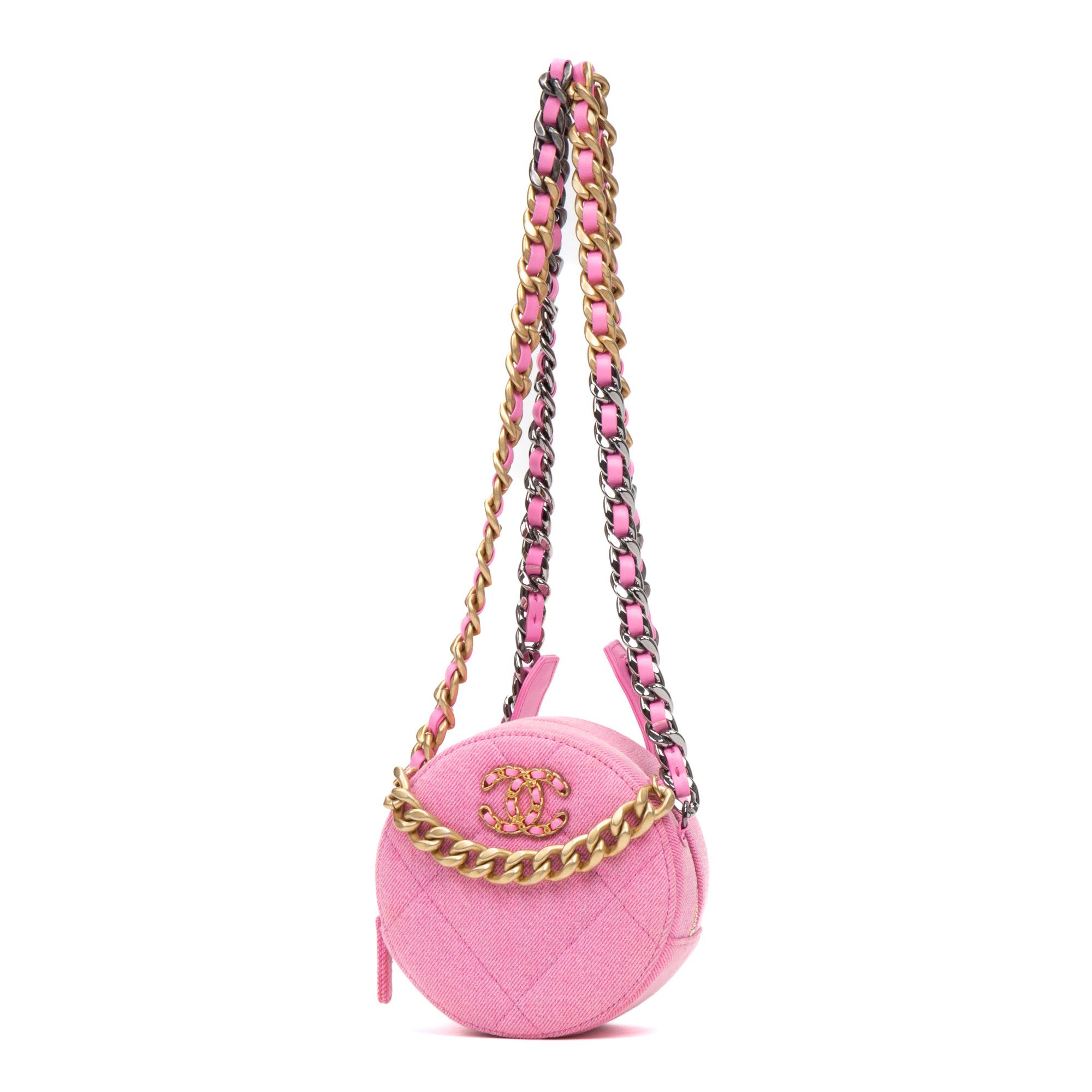 Chanel 19 Round Clutch Mini Size ONE SIZE - 2 Thumbnail