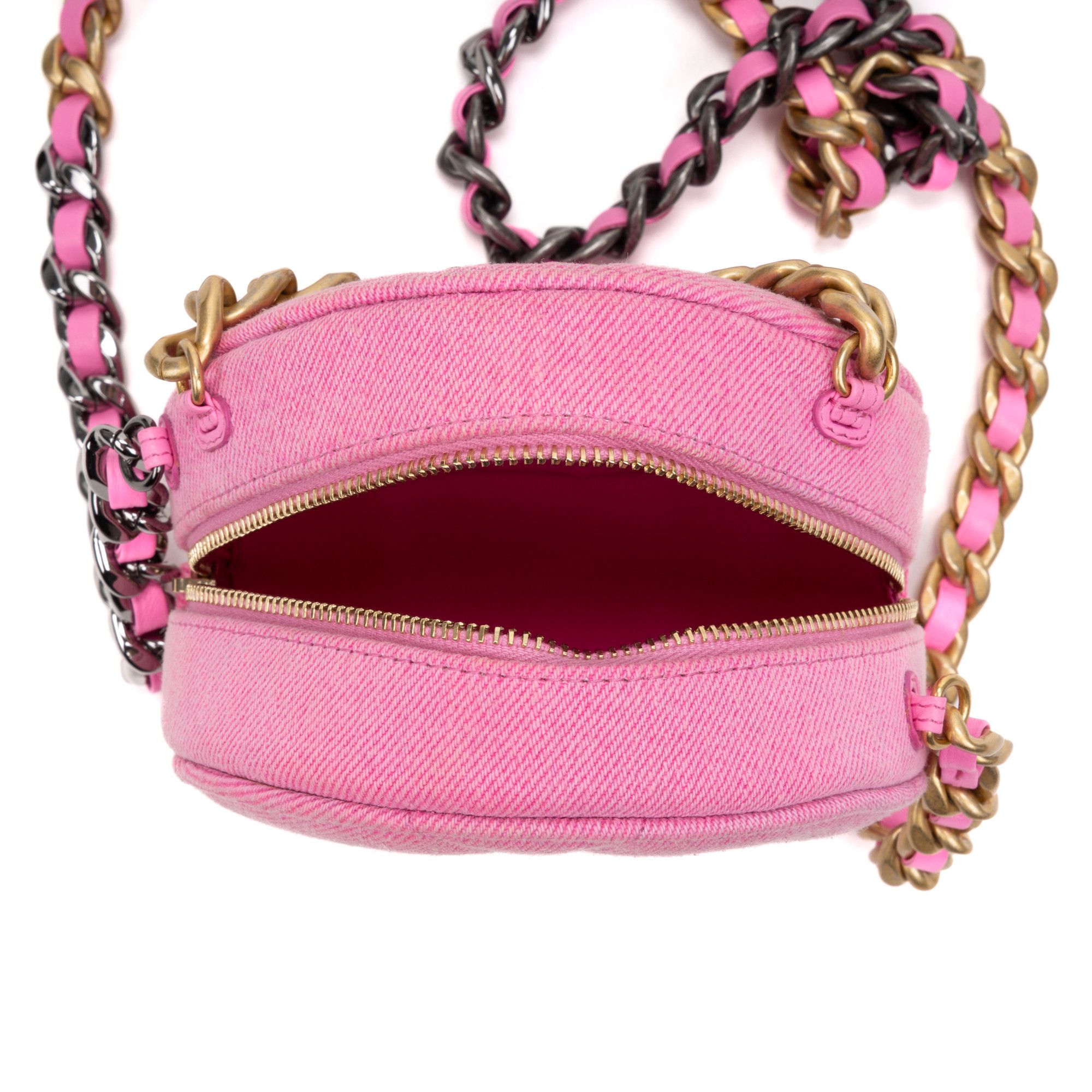 Chanel 19 Round Clutch Mini Size ONE SIZE - 9 Thumbnail