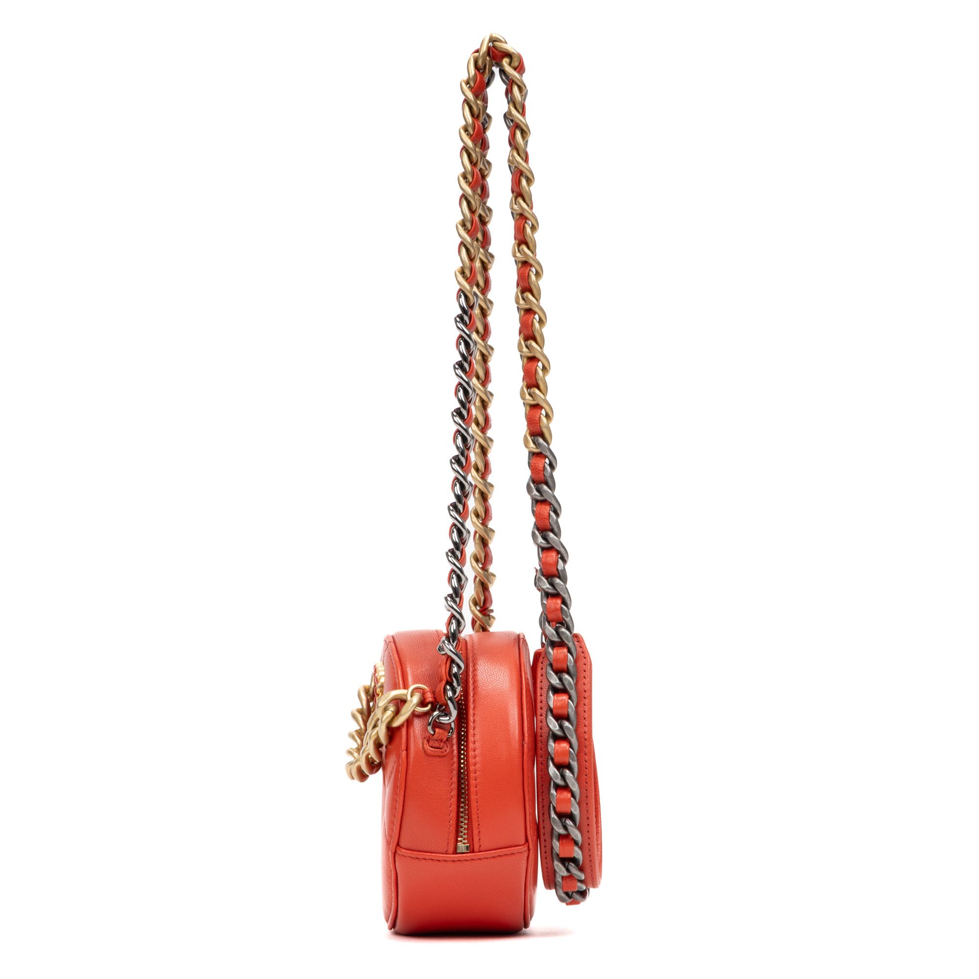Chanel 19 Round Clutch Mini Size ONE SIZE - 4 Thumbnail