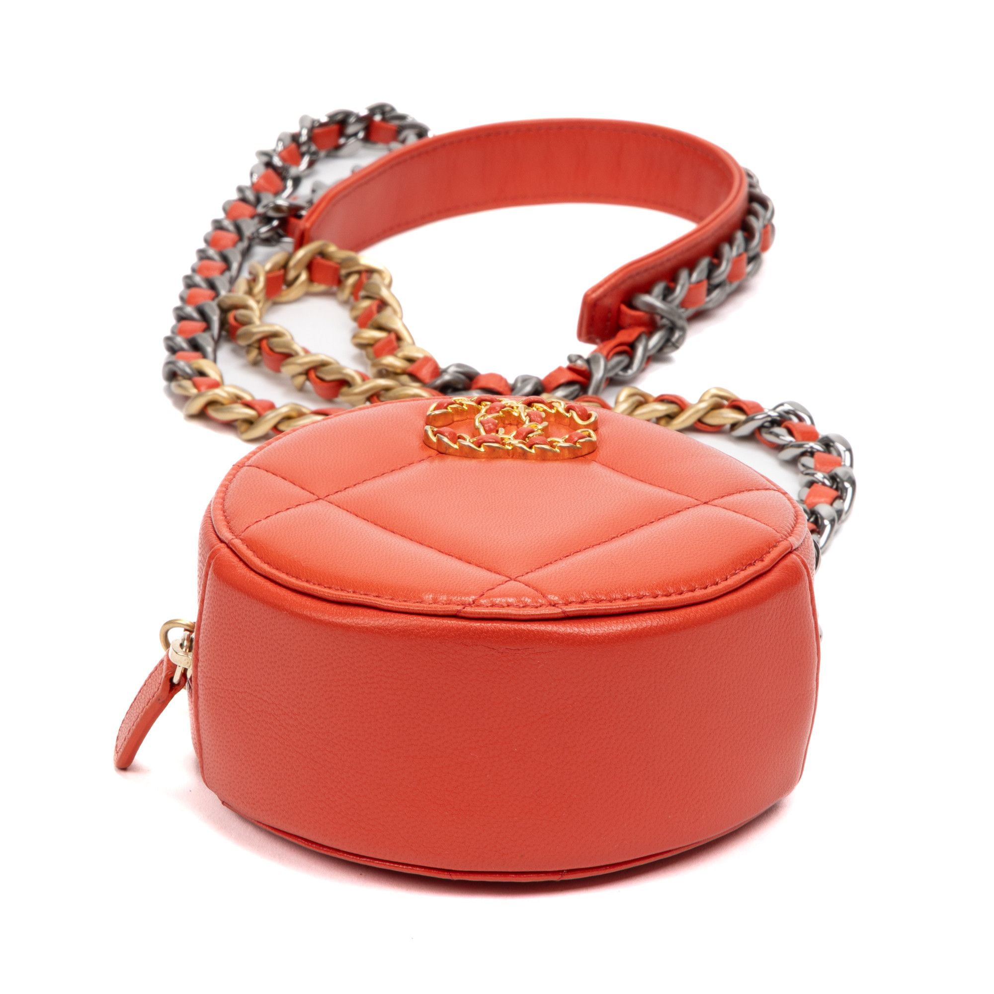 Chanel 19 Round Clutch Mini Size ONE SIZE - 6 Thumbnail