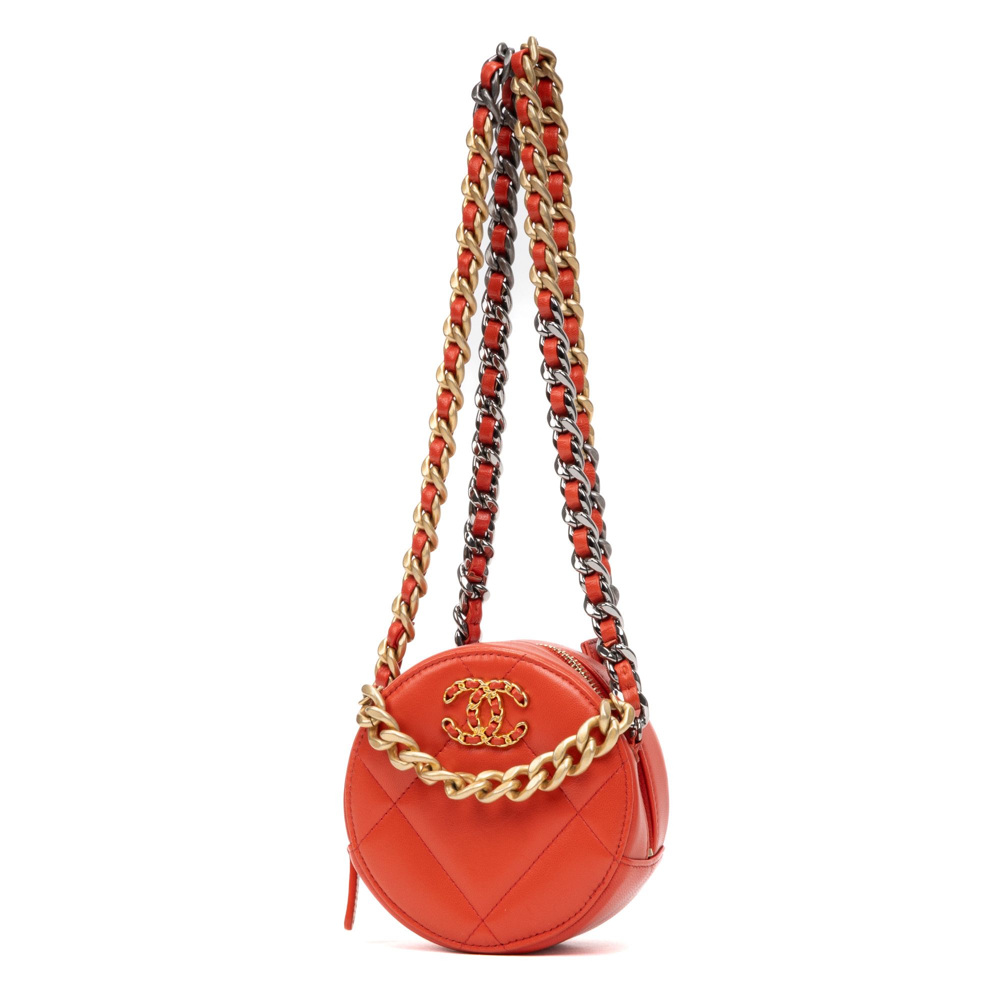Chanel 19 Round Clutch Mini Size ONE SIZE - 2 Thumbnail