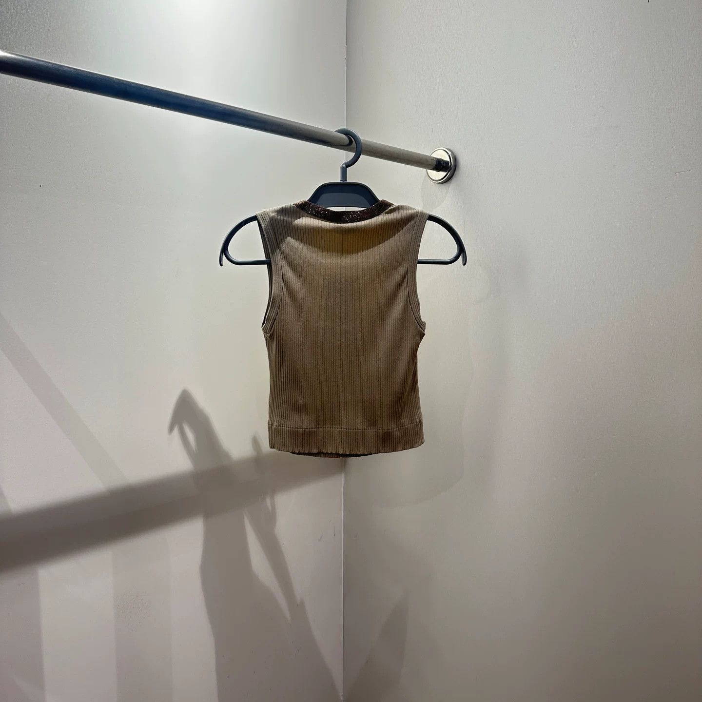 Brunello Cucinelli Brunello Cucinelli Tank Top XS Women Size XS / US 0-2 / IT 36-38 - 2 Thumbnail