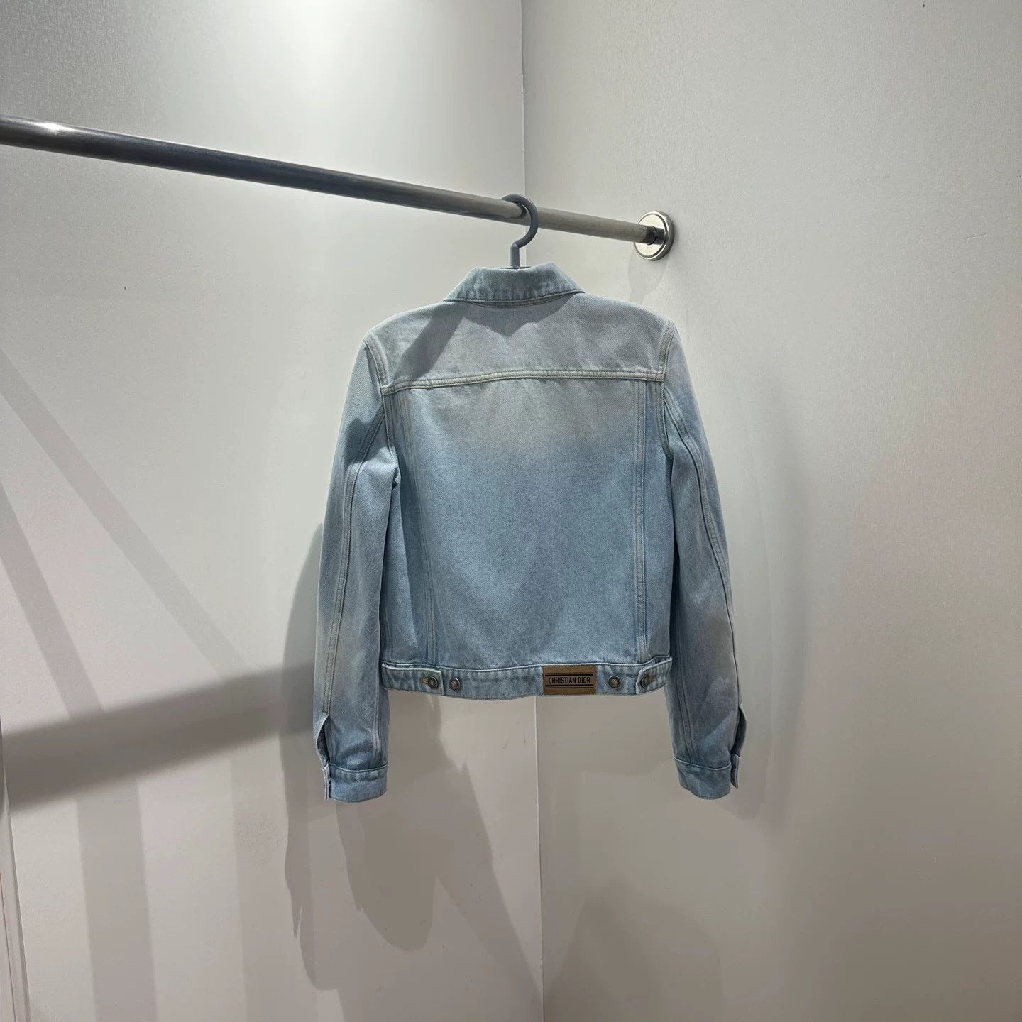 Dior Dior Denim Blue T-Shirt us_4 Women Size S / US 4 / IT 40 - 2 Thumbnail