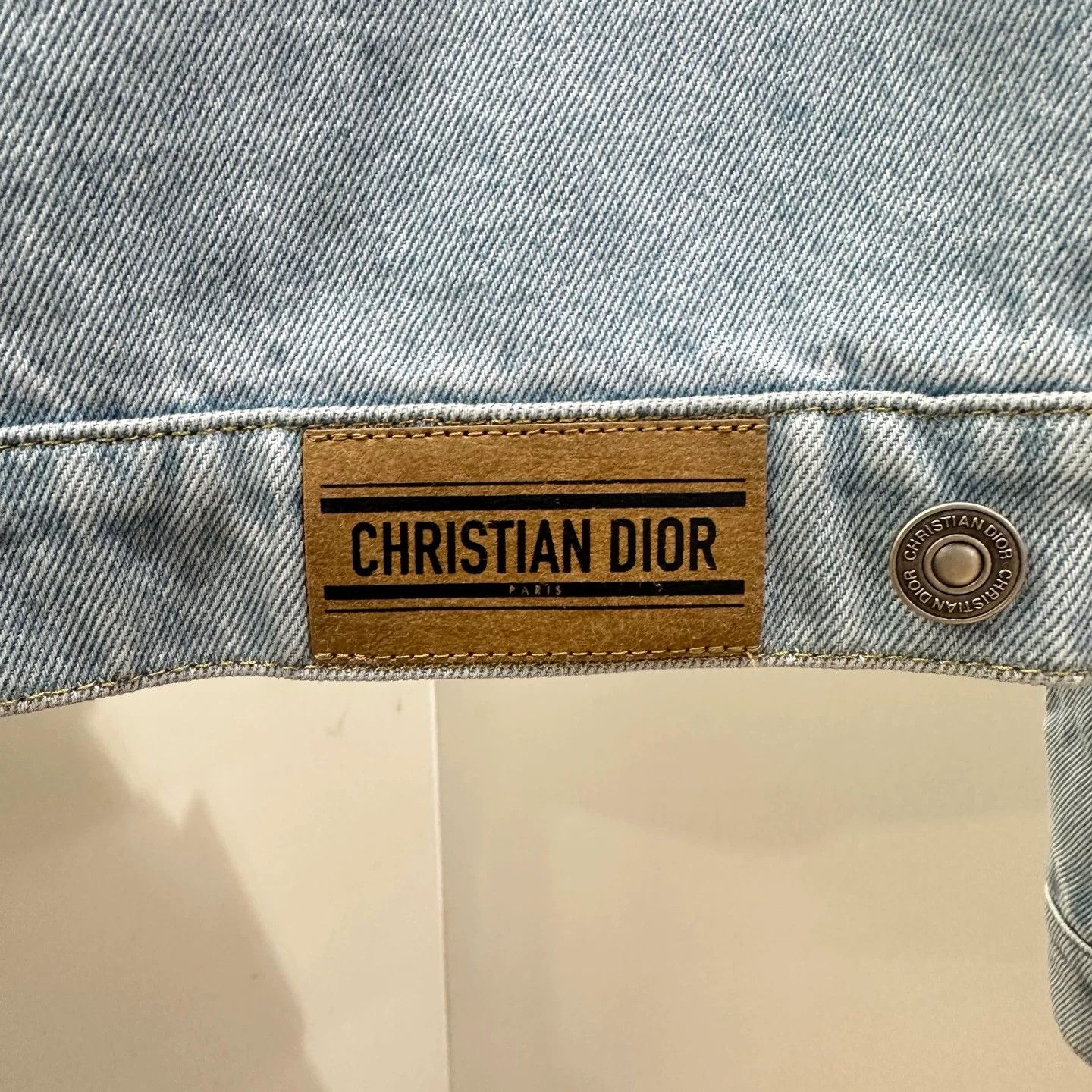 Dior Dior Denim Blue T-Shirt us_4 Women Size S / US 4 / IT 40 - 3 Thumbnail
