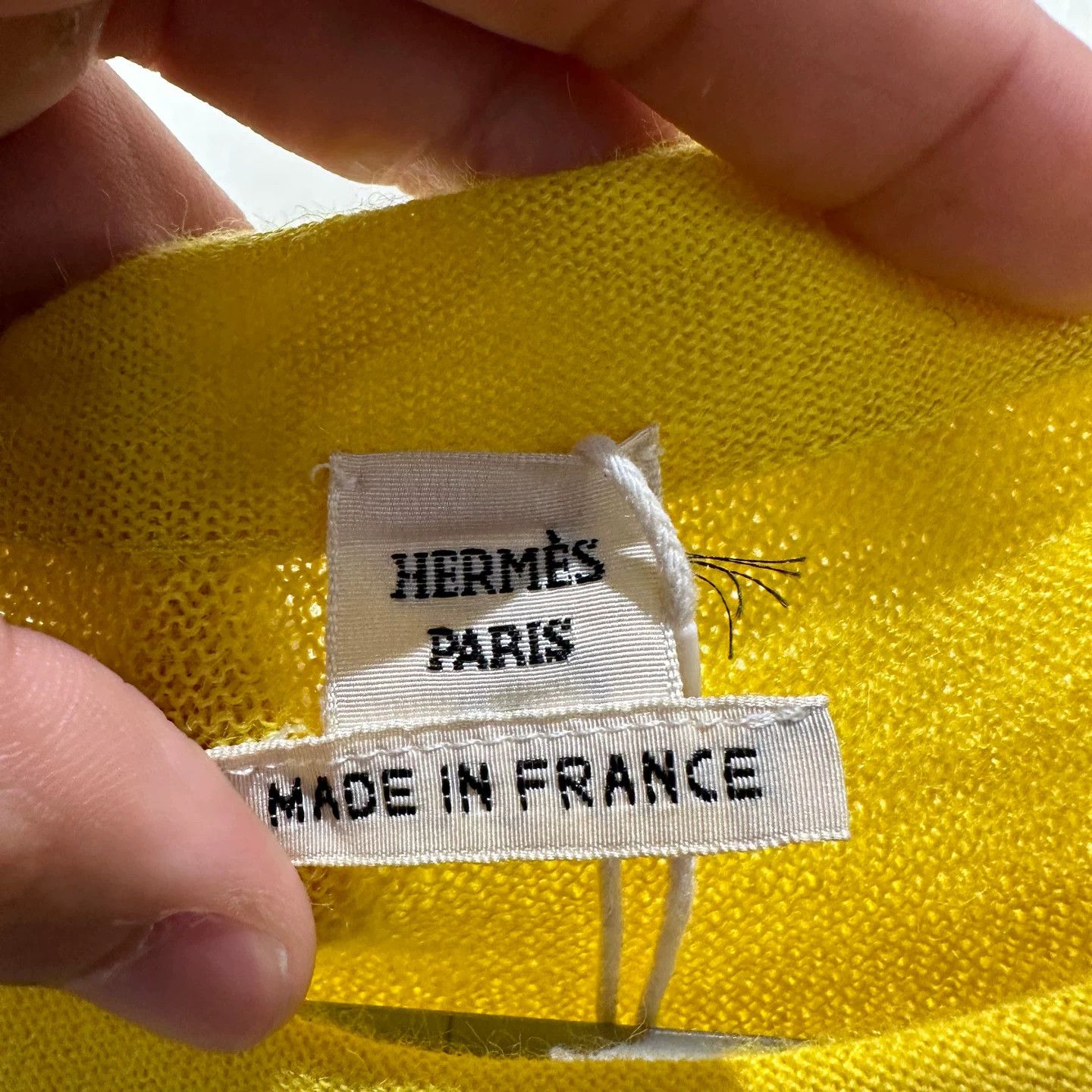 Hermes Hermes Wool Printed T-Shirt it_38 Women Size XS / US 0-2 / IT 36-38 - 3 Thumbnail