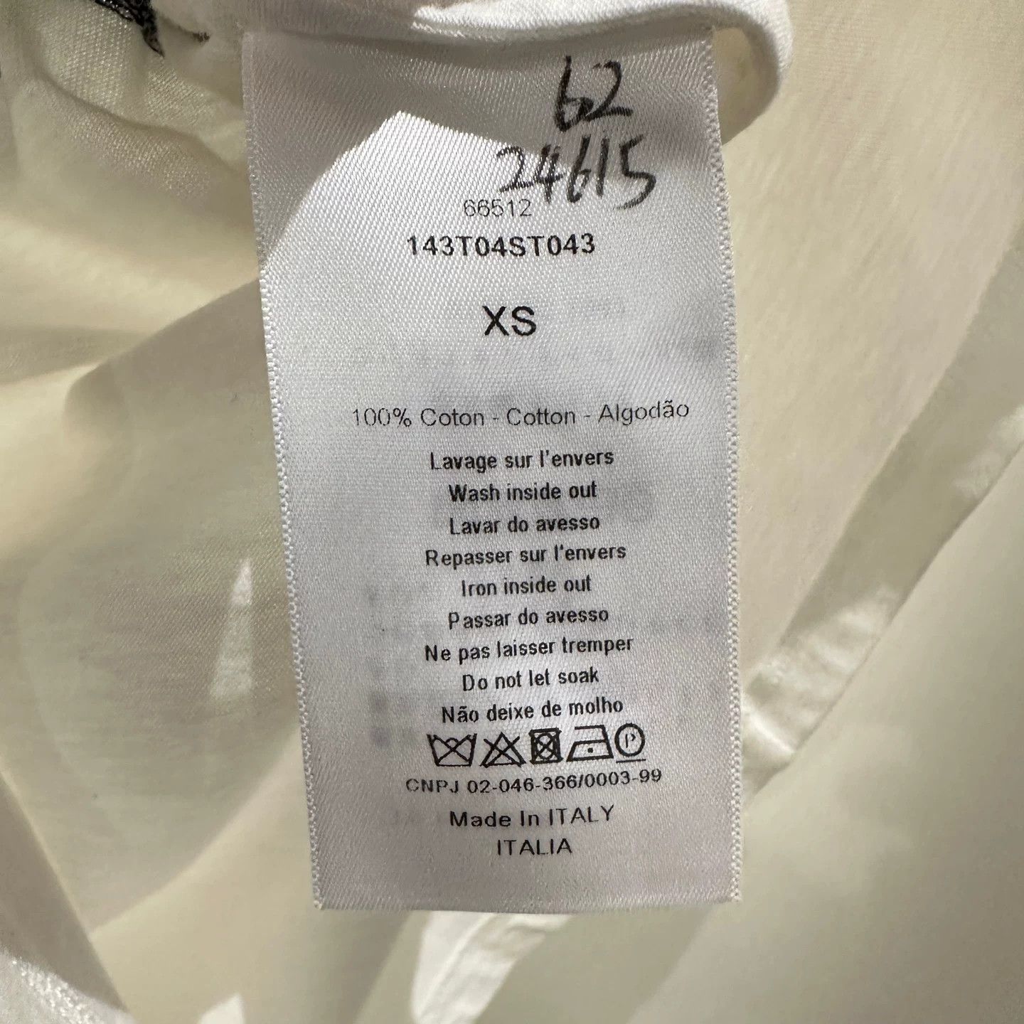 Dior Dior T-Shirt XS Women Size XS / US 0-2 / IT 36-38 - 4 Thumbnail