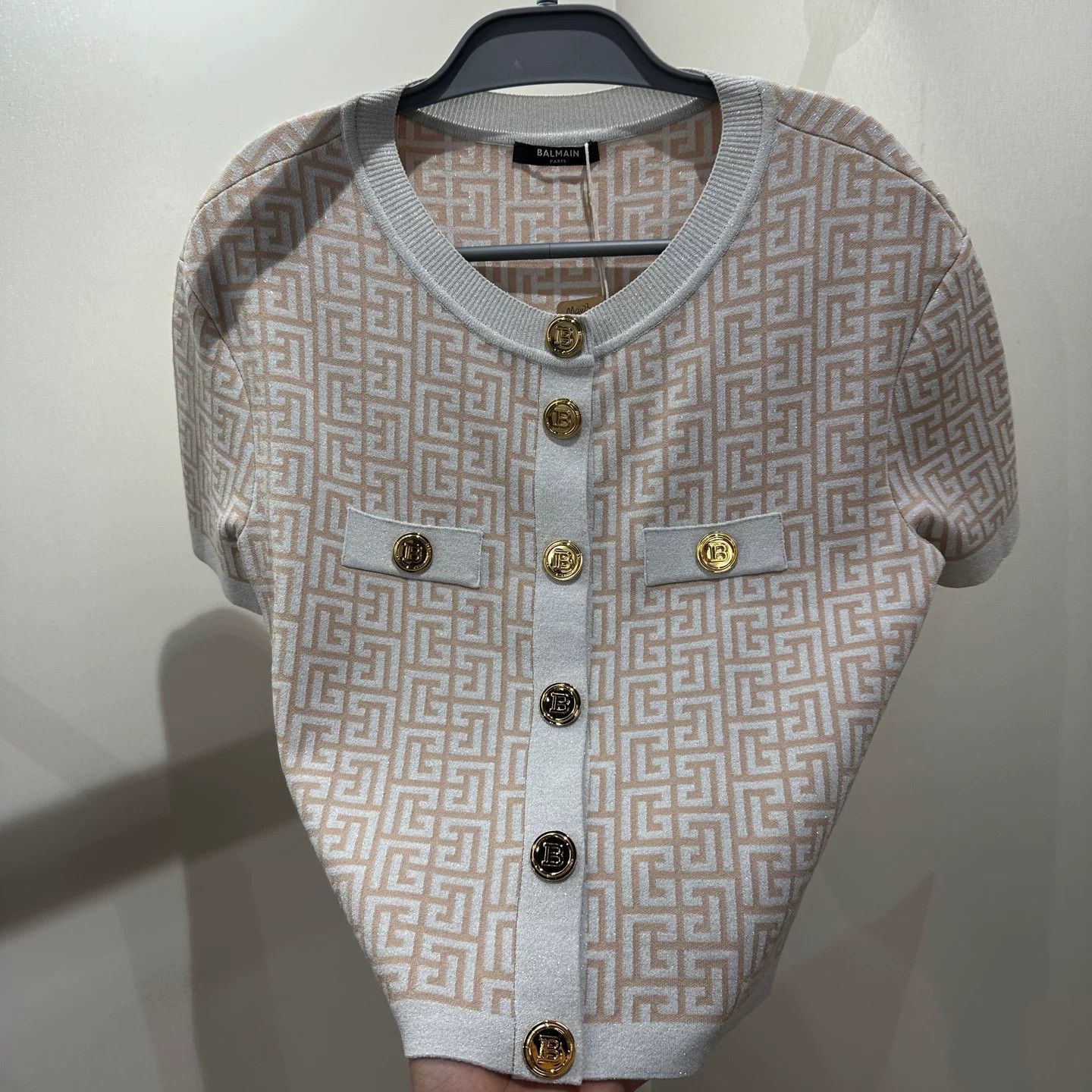 Balmain Balmain Knit Gold Sweater it_42 Women Size M / US 6-8 / IT 42-44 - 6 Thumbnail