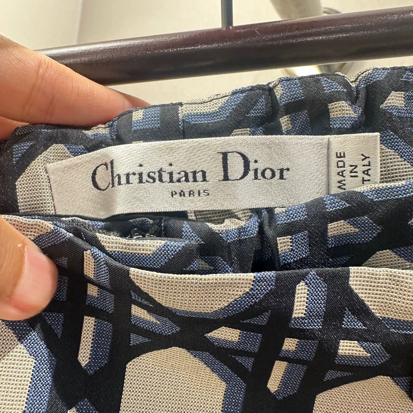 Dior Dior Plaid Blue T-Shirt it_38 Women Size XS / US 0-2 / IT 36-38 - 4 Thumbnail