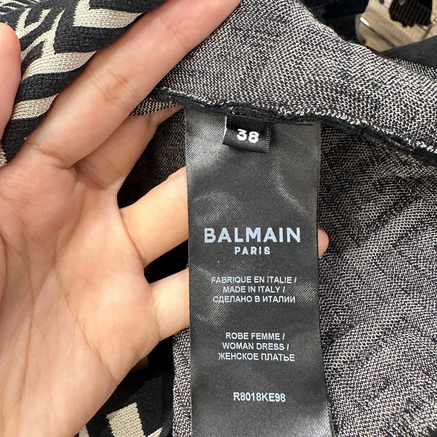 Balmain Balmain Knit Dress it_38 Women Size XS / US 0-2 / IT 36-38 - 4 Thumbnail
