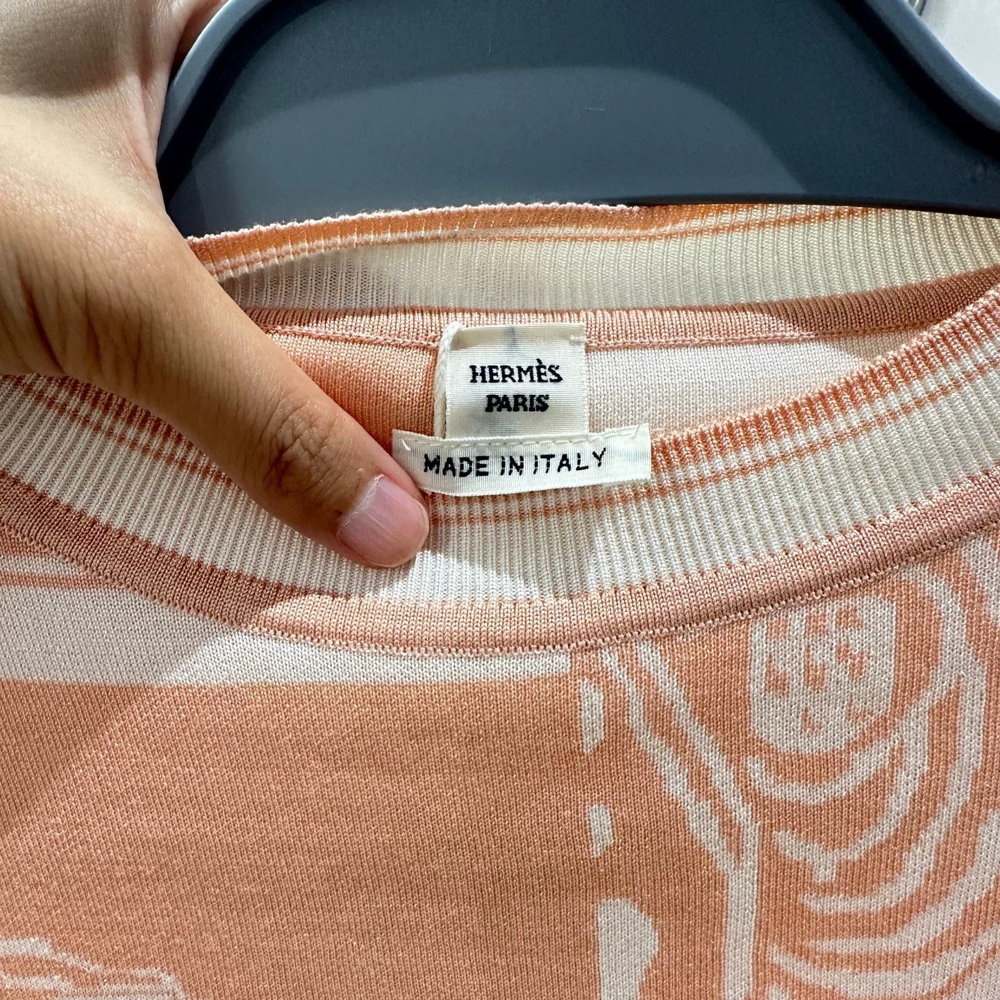 Hermes Hermes Knit Pink Sweater it_36 Women Size XS / US 0-2 / IT 36-38 - 4 Thumbnail