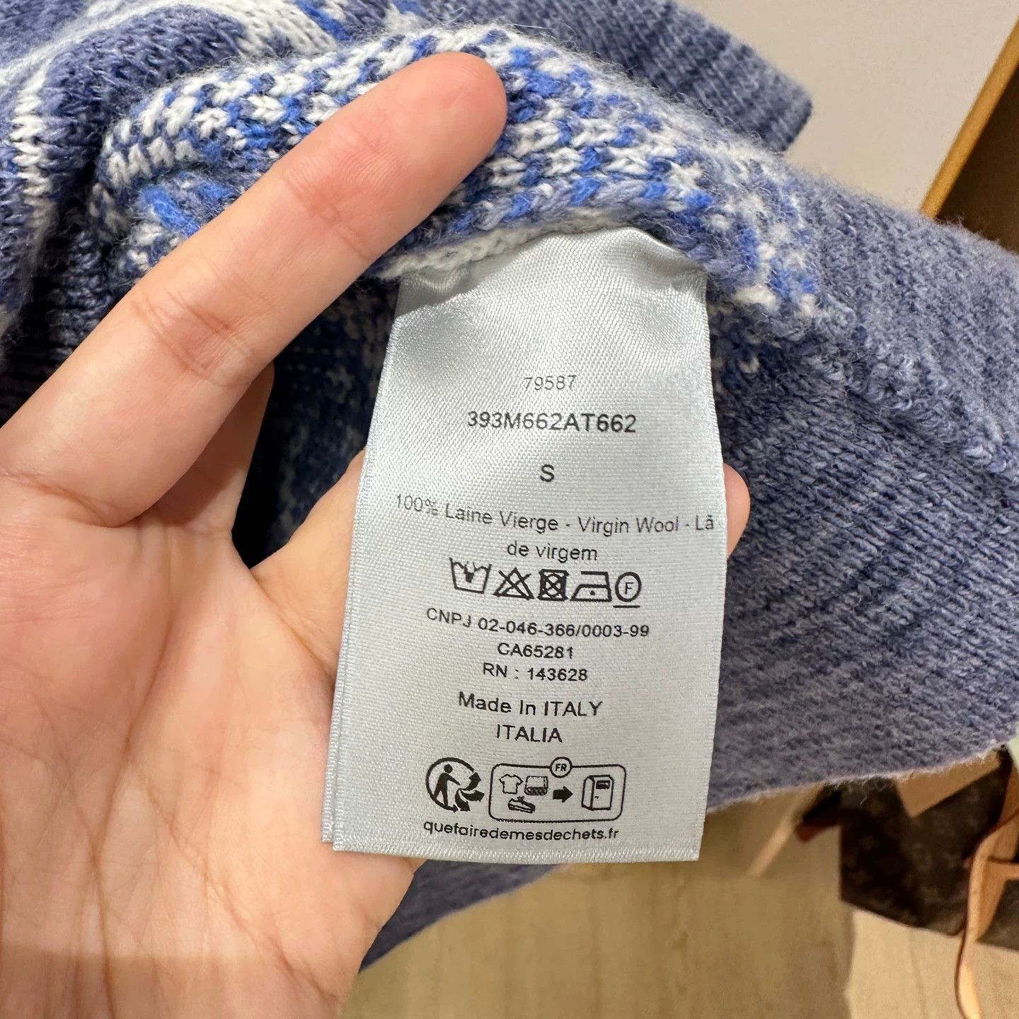 Dior Dior Wool T-Shirt S Women Size S / US 4 / IT 40 - 4 Thumbnail
