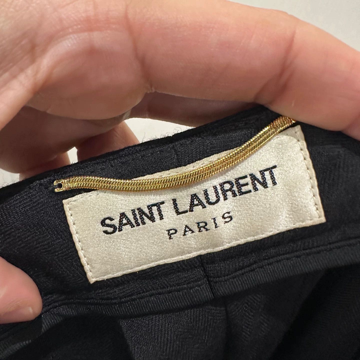 Saint Laurent Paris Saint Laurent Paris Wool T-Shirt it_36 Women Size XS / US 0-2 / IT 36-38 - 3 Thumbnail