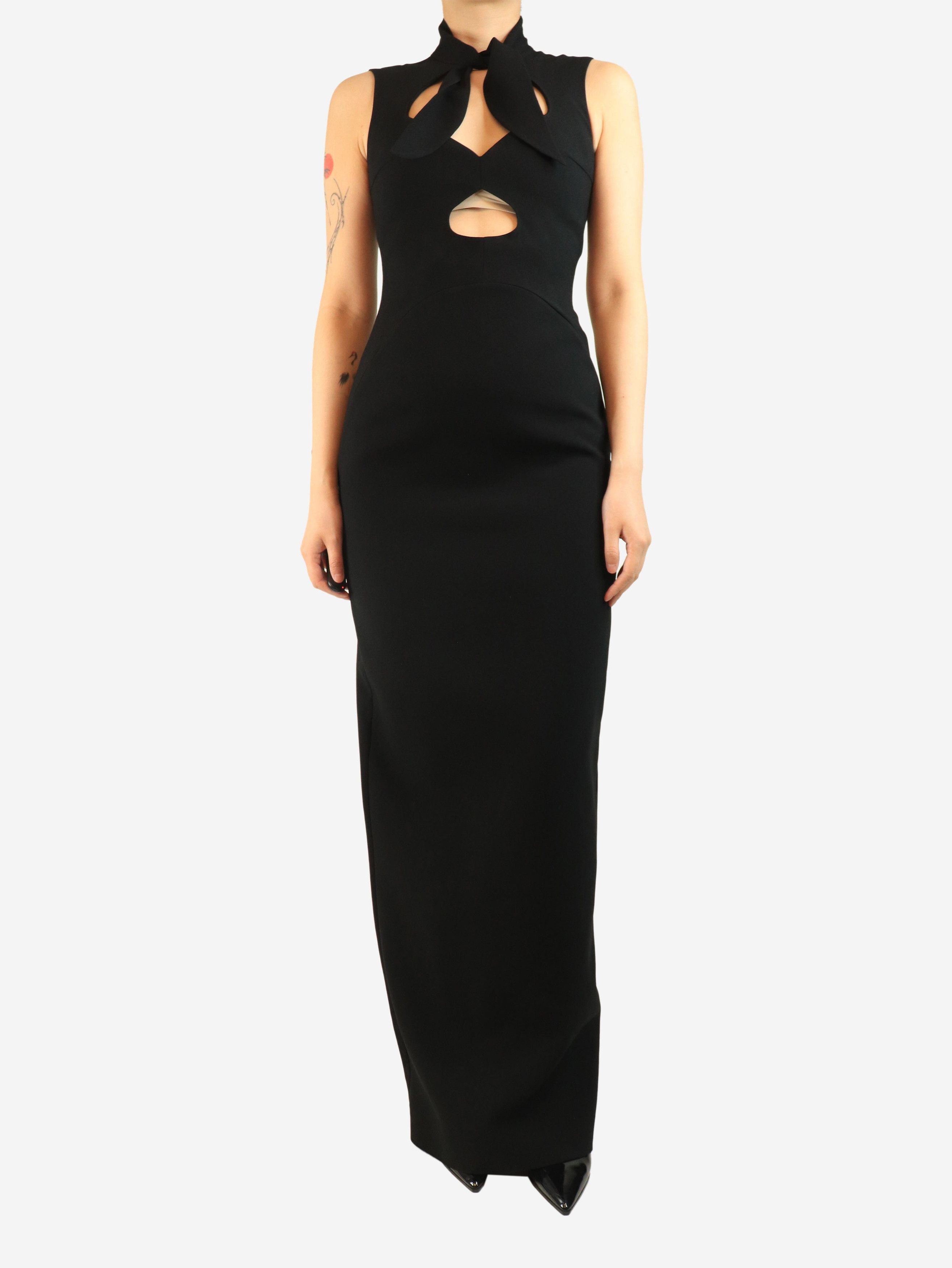 ROKSANDA Black key hole Kamaria dress - UK 8 Size S / US 4 / IT 40 - 3 Thumbnail