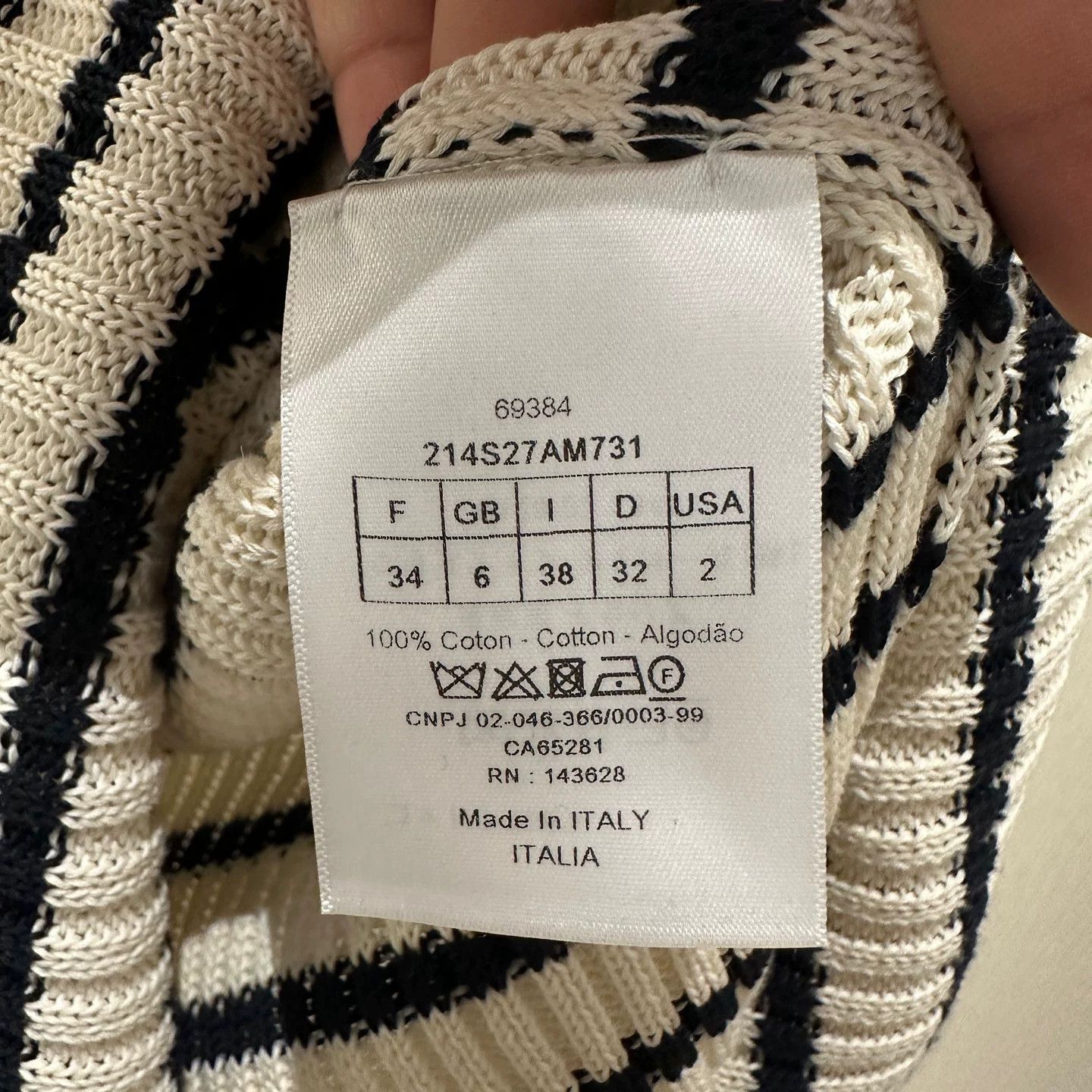 Dior Dior T-Shirt us_4 Women Size S / US 4 / IT 40 - 4 Thumbnail