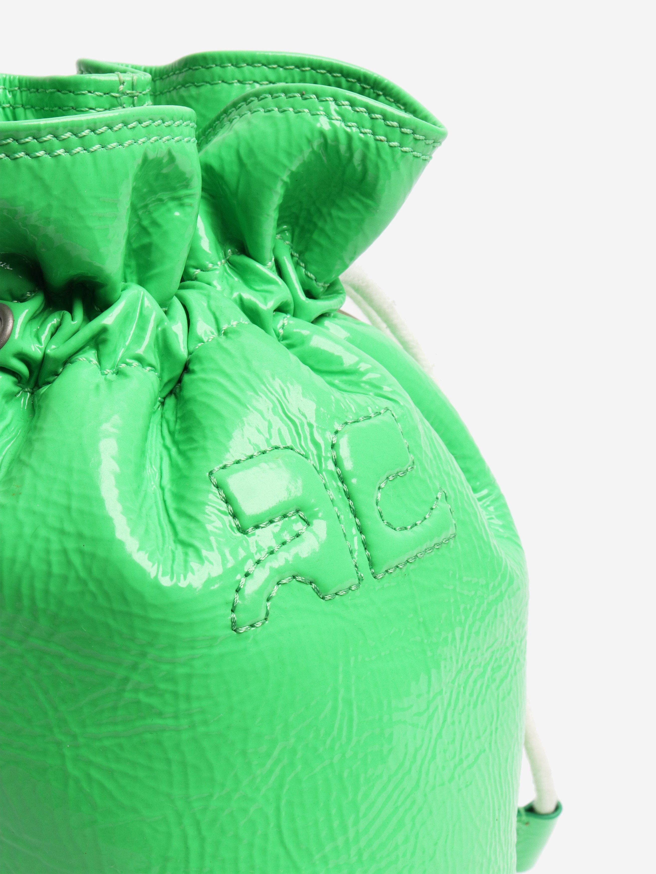 Other Acid green patent leather toggle bucket bag Size ONE SIZE - 6 Thumbnail