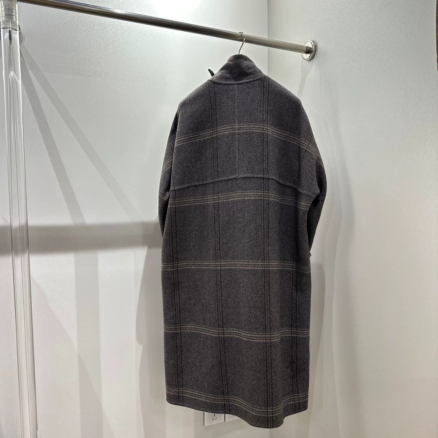 Hermes Hermes Plaid Coat it_36 Women Size XS / US 0-2 / IT 36-38 - 2 Thumbnail