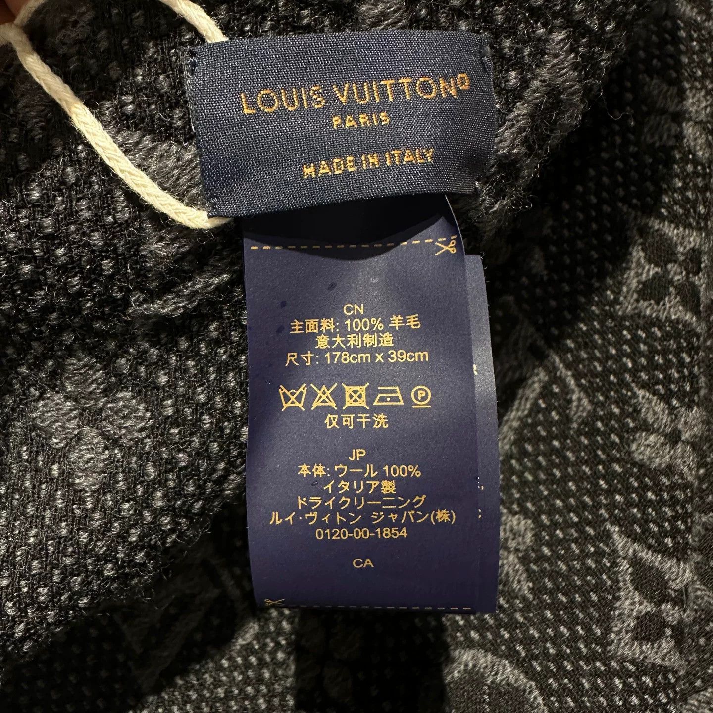 Louis Vuitton Louis Vuitton Scarf one size Men Size ONE SIZE - 4 Thumbnail
