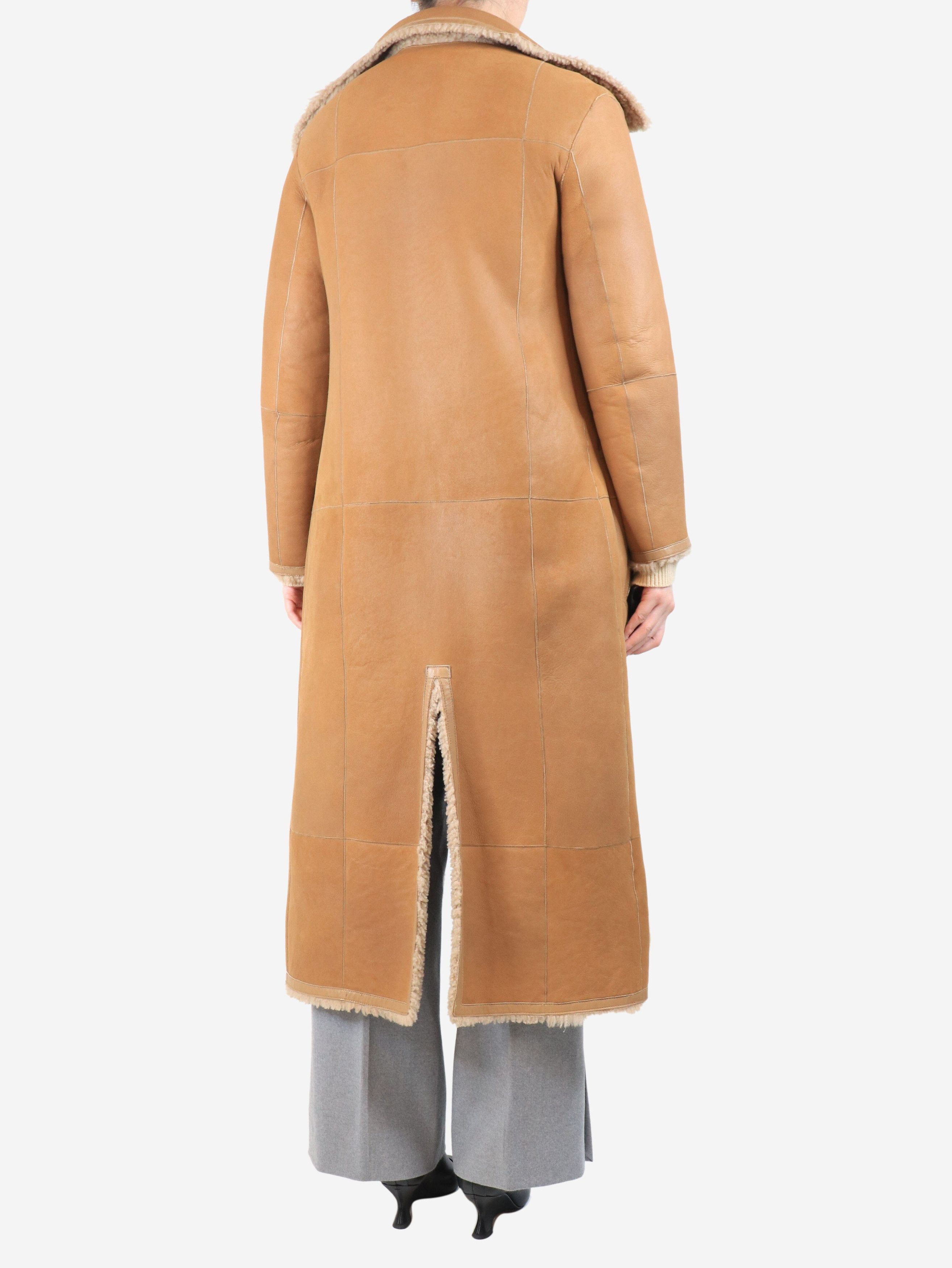 Other Brown Maybelle reversible shearling coat - UK 12 Size M / US 6-8 / IT 42-44 - 2 Thumbnail