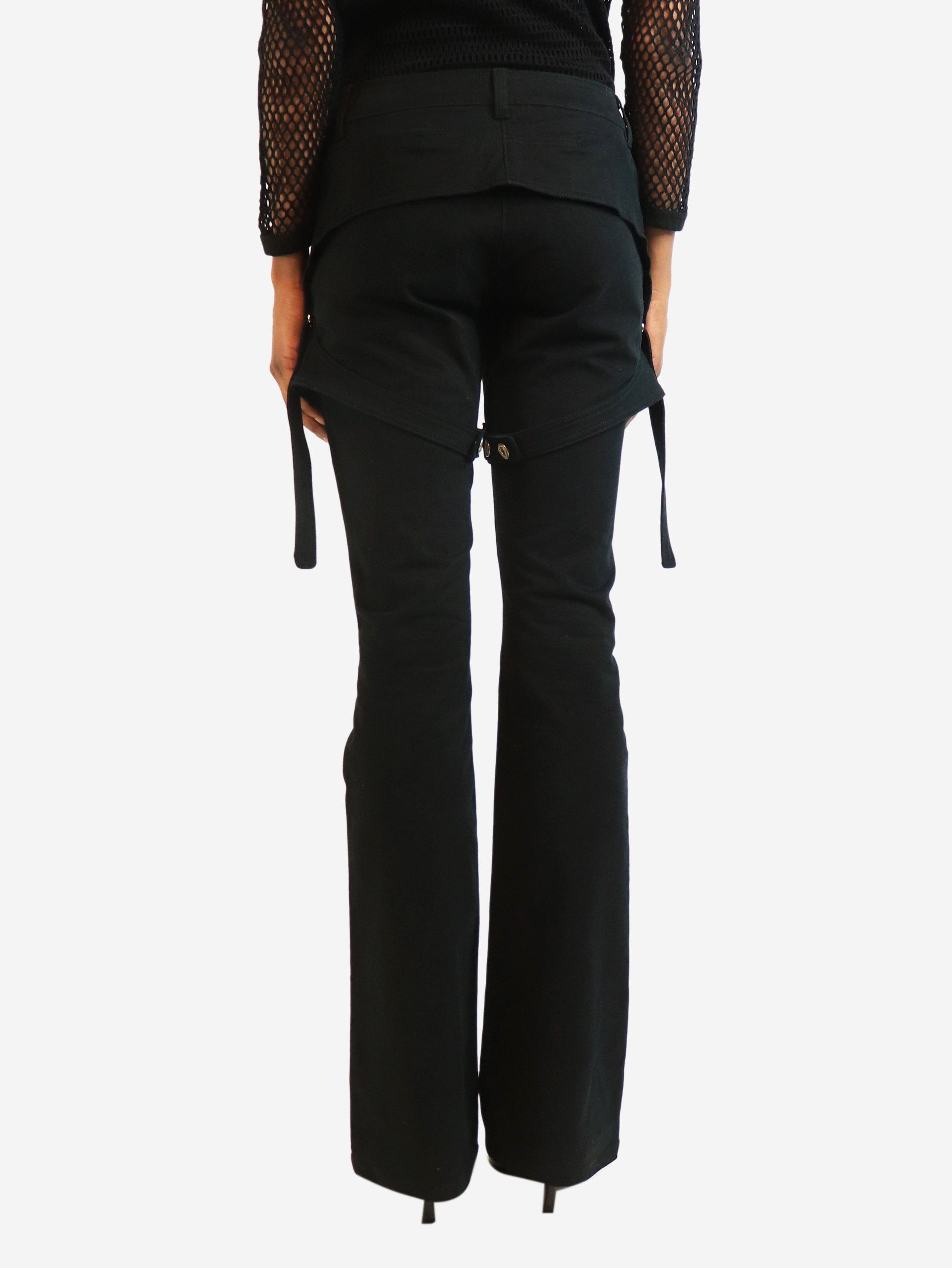 Other Black utility trousers - UK 8 Size 27" / US 4 / IT 40 - 3 Thumbnail