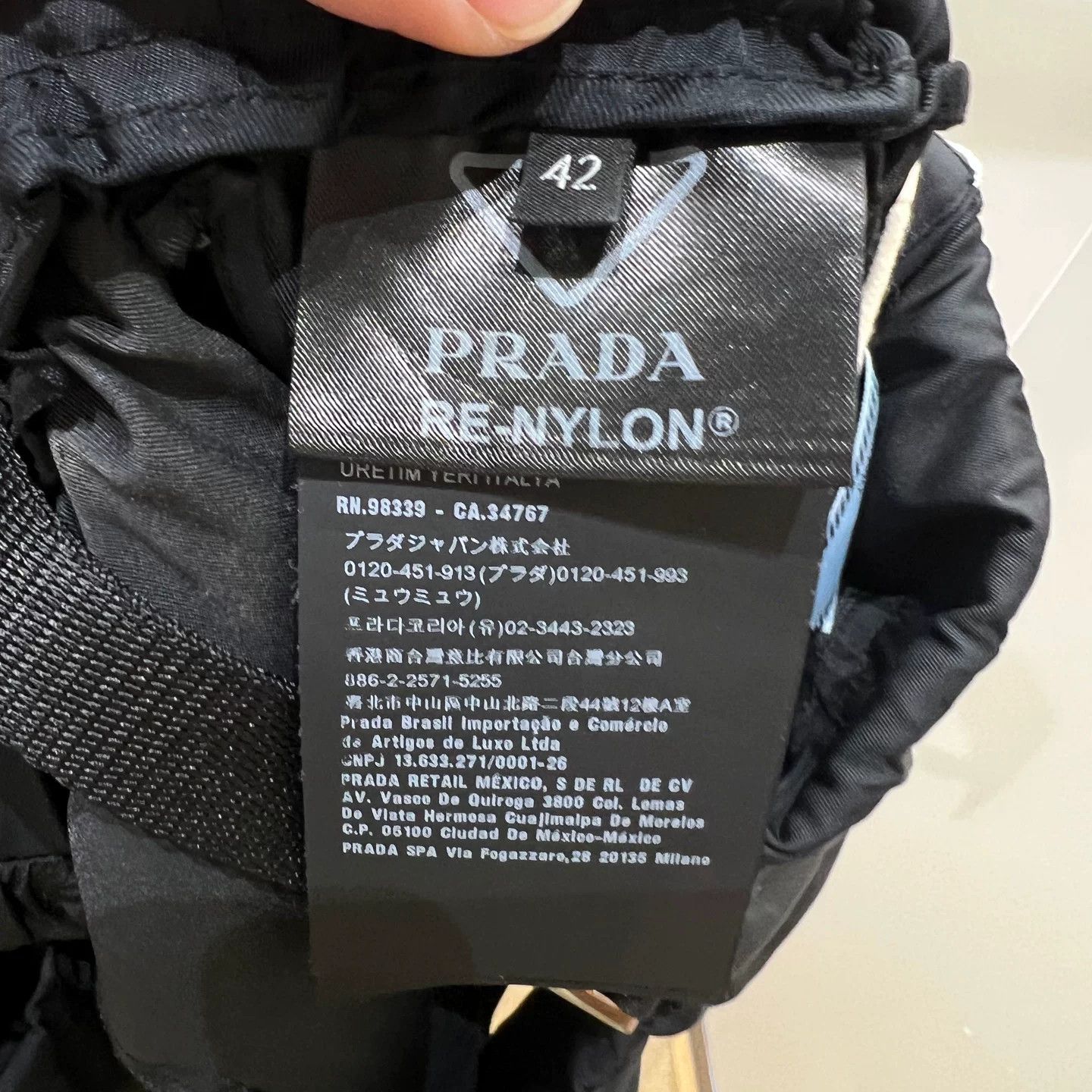 Prada Prada Nylon Pants 42 Women Size 42" / US 20 - 4 Thumbnail