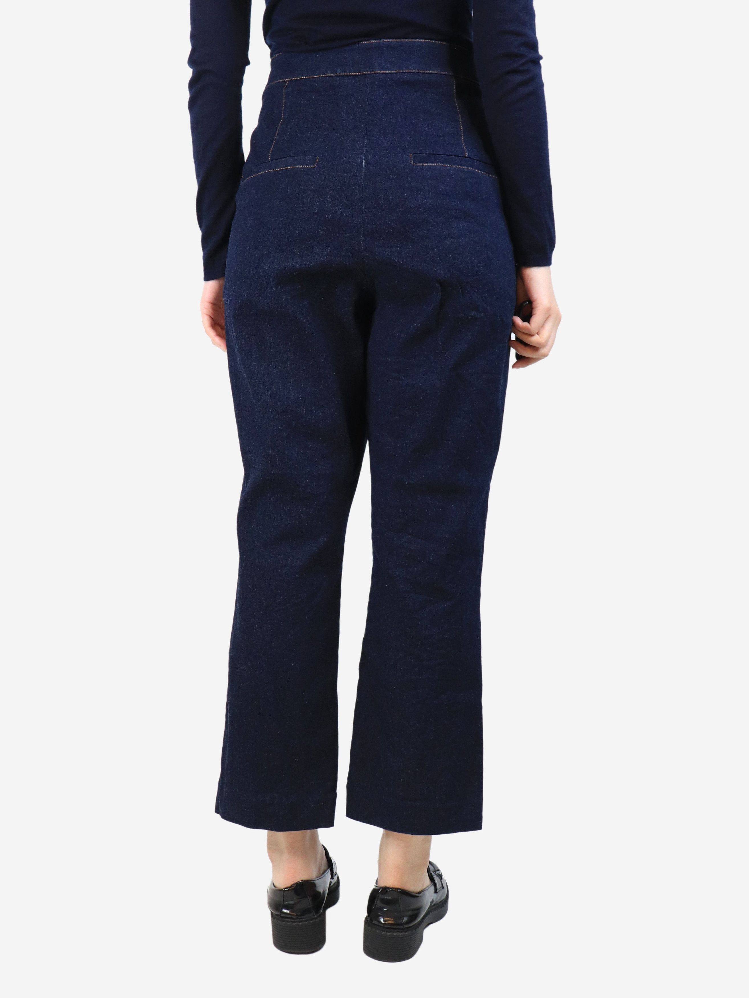 Veronica Beard Dark-wash denim jeans - UK 16 Size 32" / US 10 / IT 46 - 4 Thumbnail