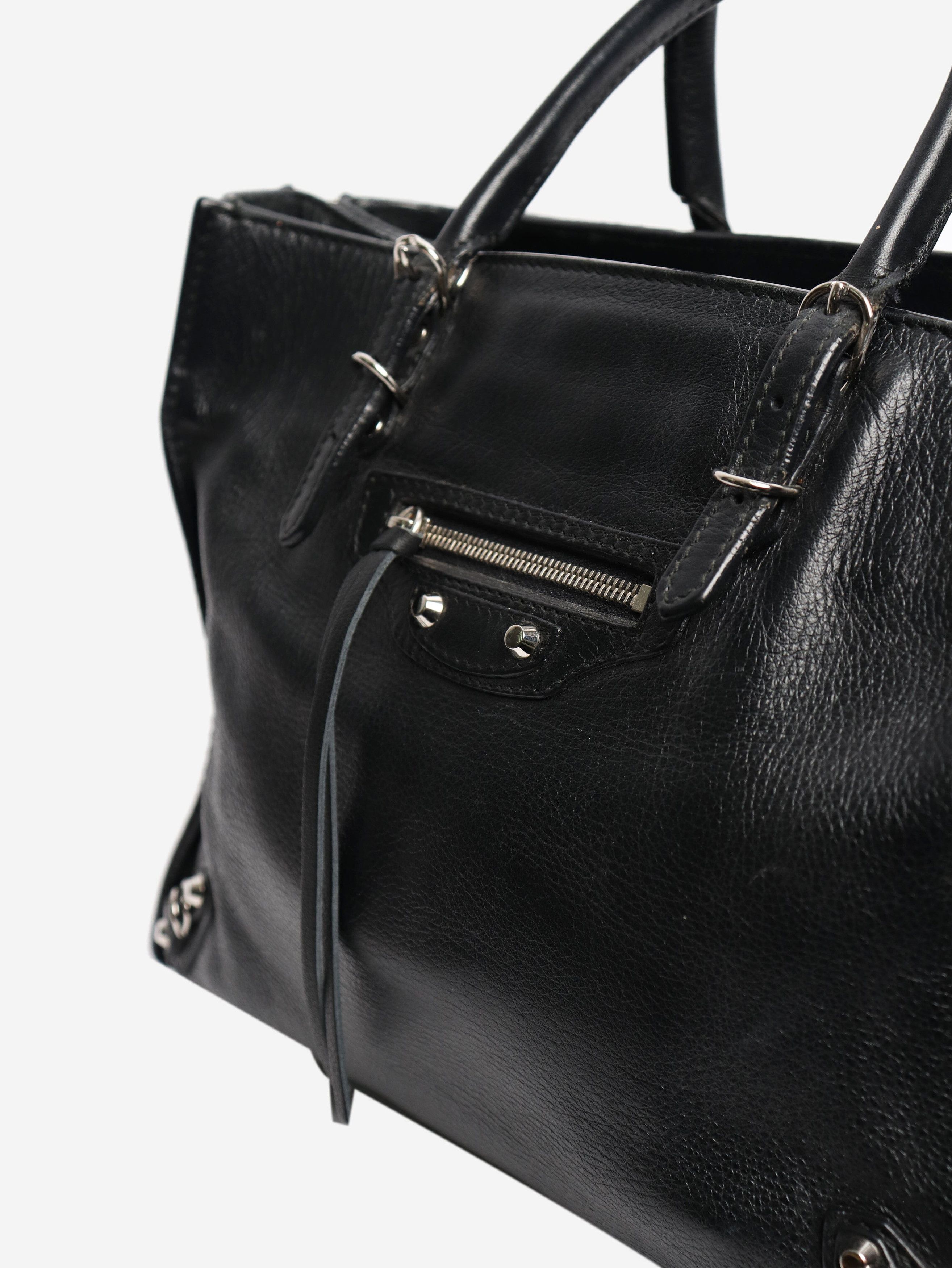 Balenciaga Black mini papier bag Size ONE SIZE - 6 Thumbnail