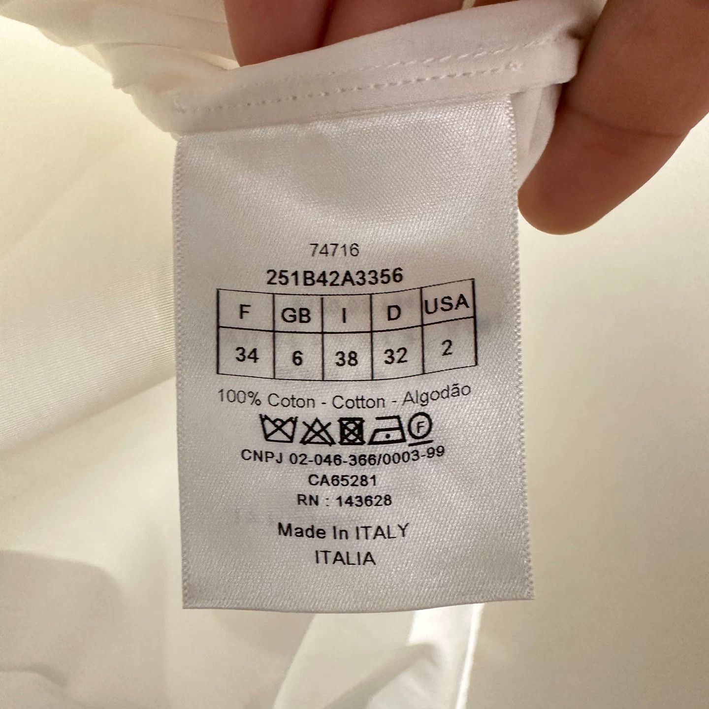 Dior Dior T-Shirt us_4 Women Size S / US 4 / IT 40 - 4 Thumbnail