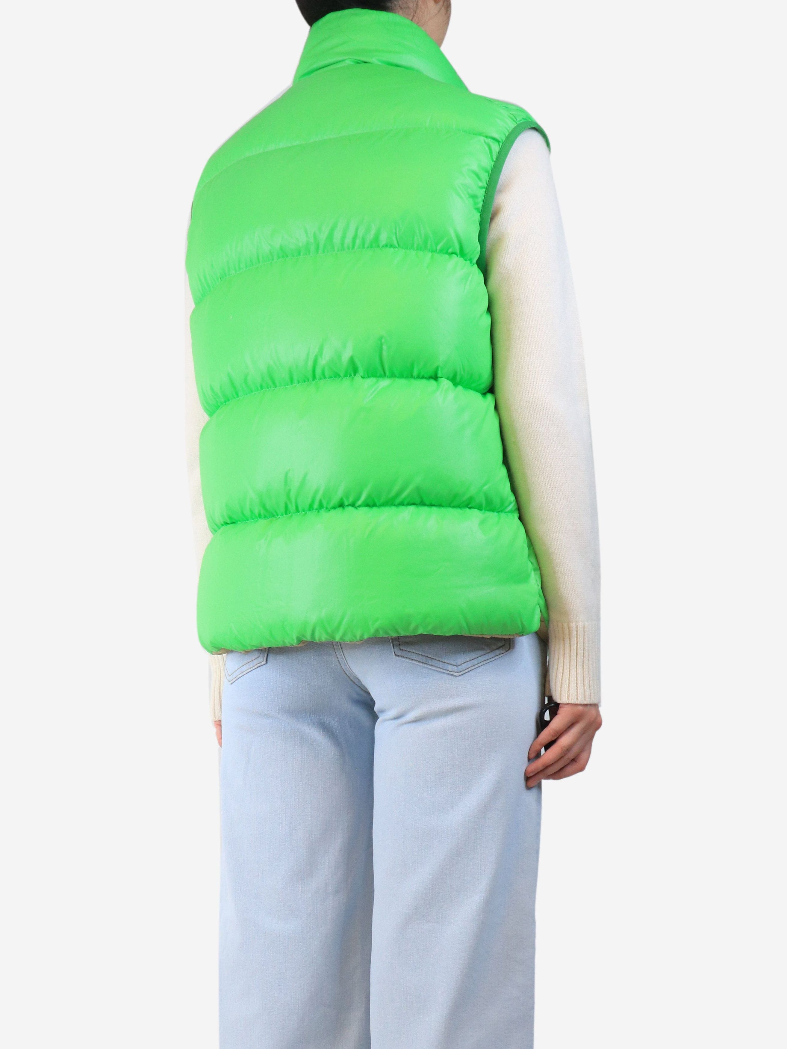 Other Bright green puffer vest - UK 12 Size M / US 6-8 / IT 42-44 - 2 Thumbnail