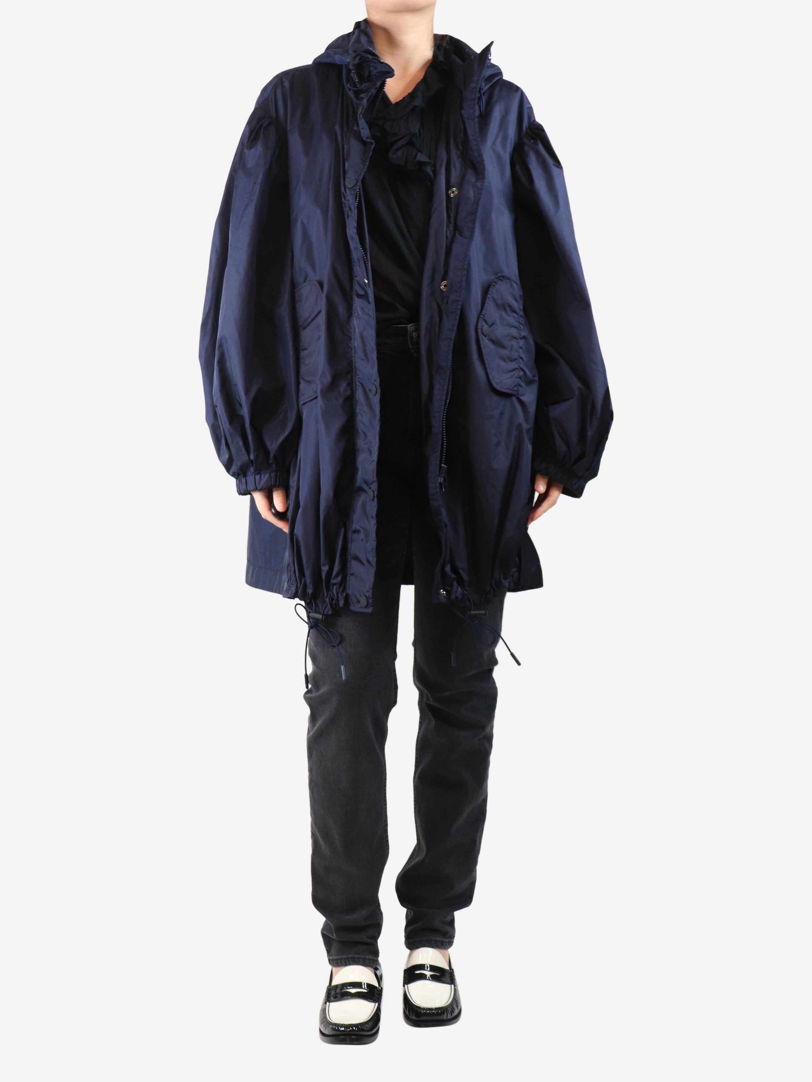 Other Navy nylon raincoat - UK 10 Size M / US 6-8 / IT 42-44 - 3 Thumbnail