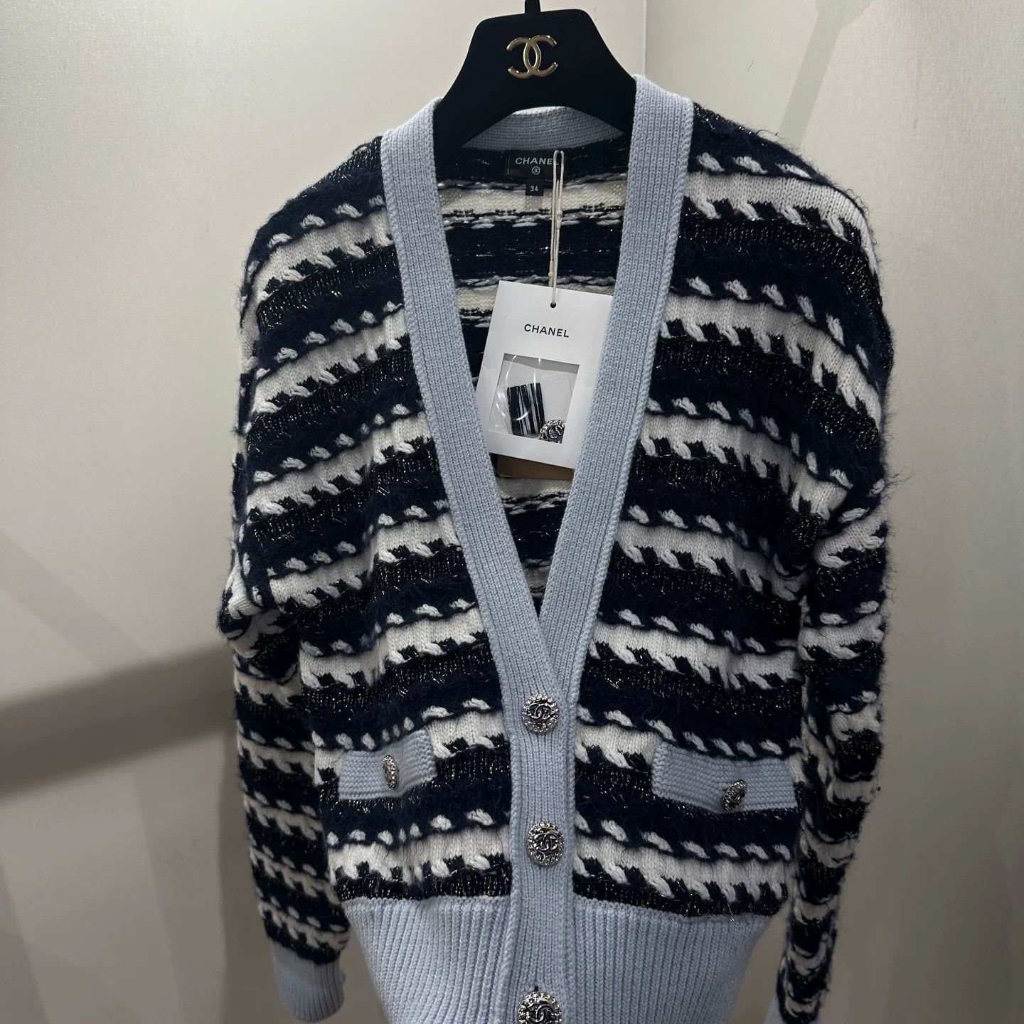 Chanel Chanel Striped T-Shirt it_34 Women Size XXS / US 00 / IT 34 - 6 Thumbnail