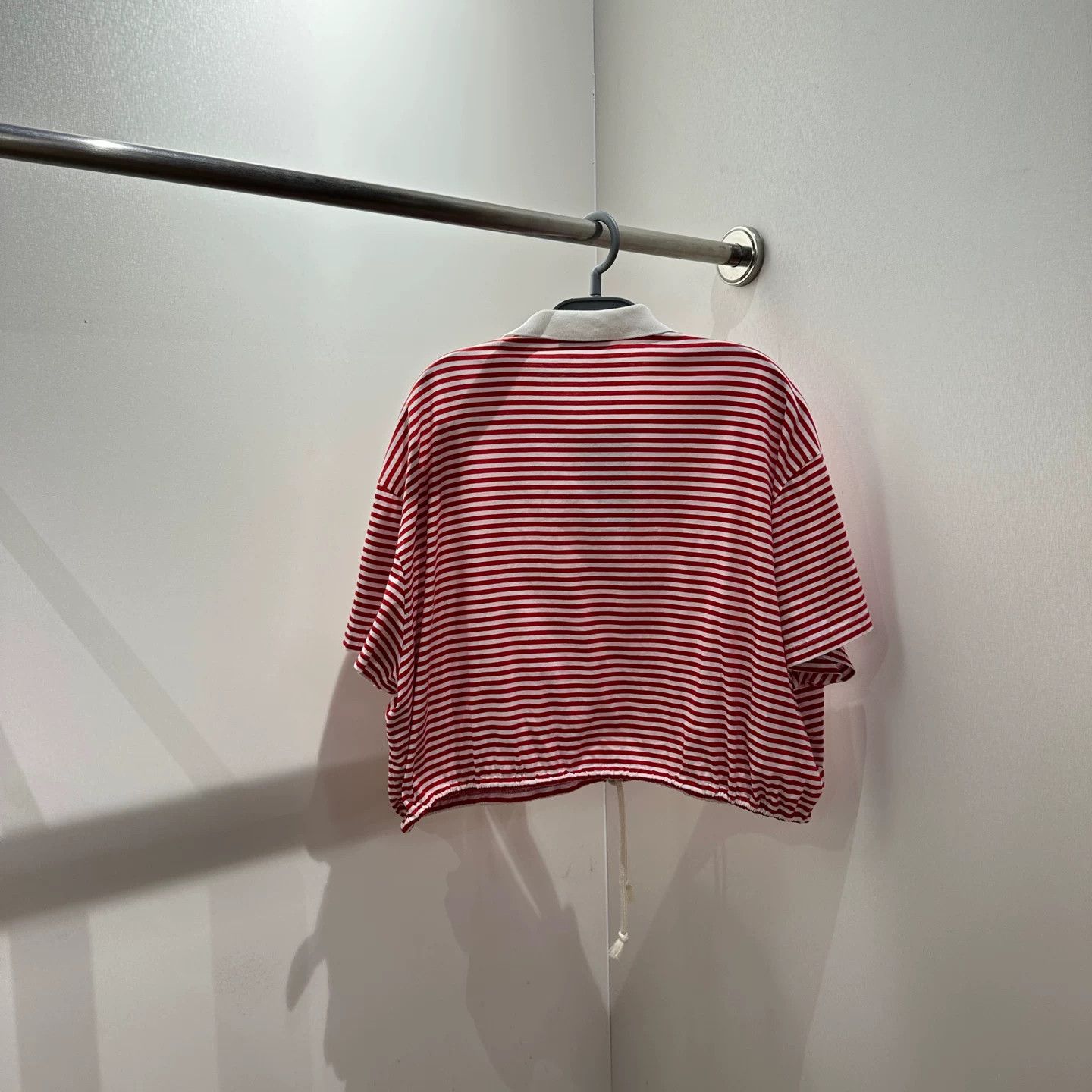 Prada Prada Embroidered Striped T-Shirt M Women Size M / US 6-8 / IT 42-44 - 2 Thumbnail