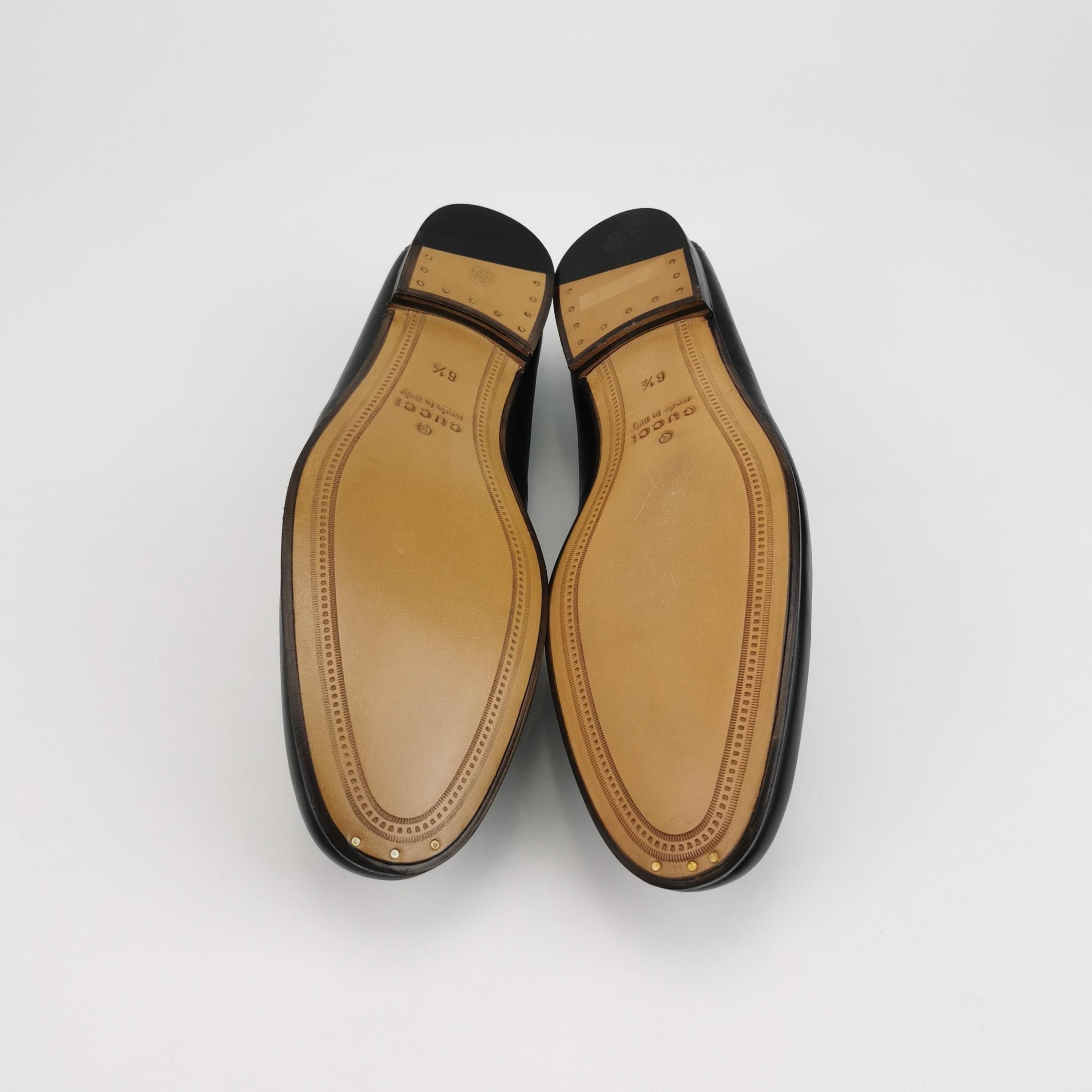 Gucci Gucci Leather Horsebit Loafers Size 40.5 Size US 7 / EU 40 - 5 Thumbnail