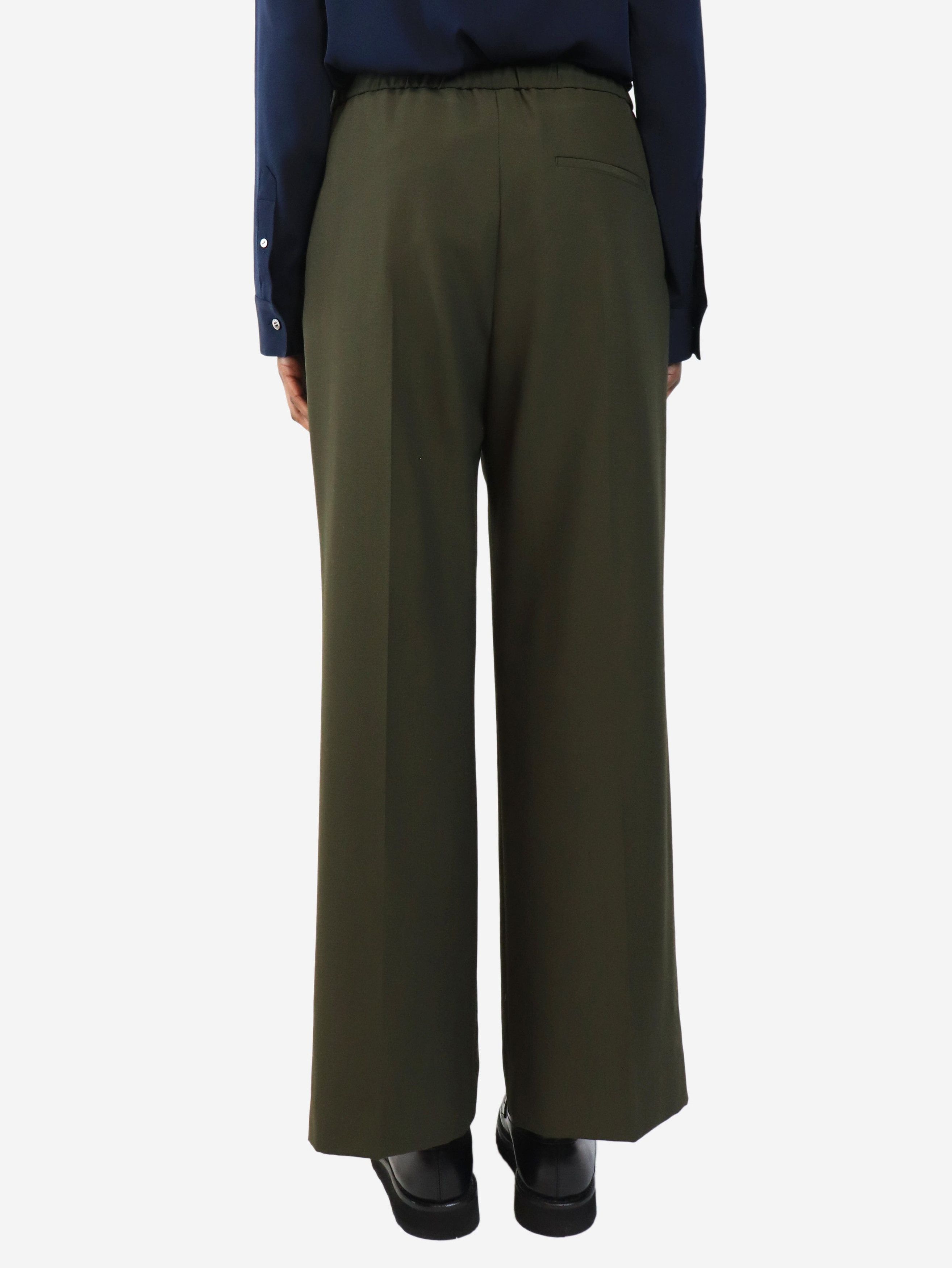 Loewe Khaki pleated trousers - UK 8 Size 27" / US 4 / IT 40 - 3 Thumbnail