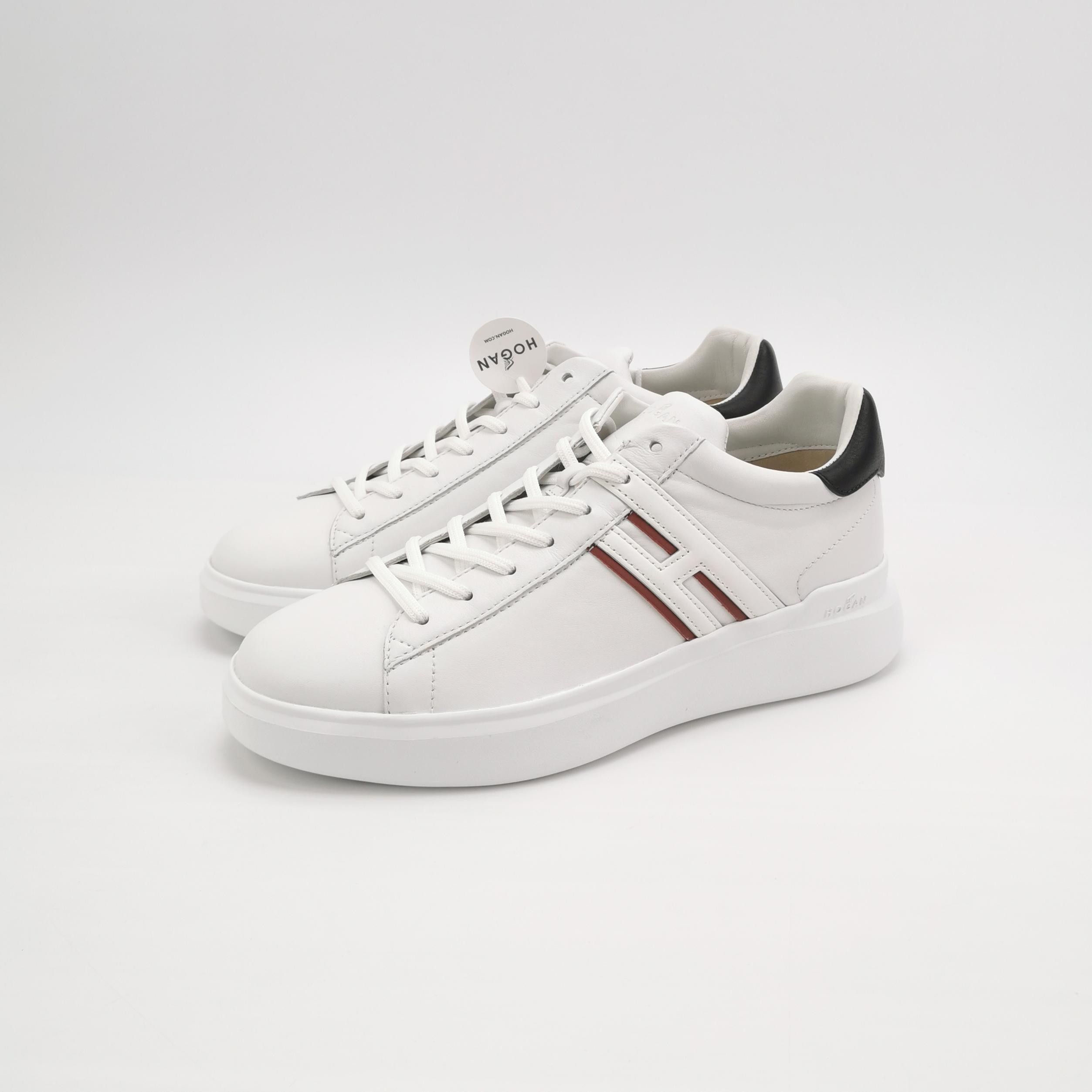 Hogan Hogan H-Stripe Leather Sneakers EU 41 Size US 8 / EU 41 - 2 Thumbnail