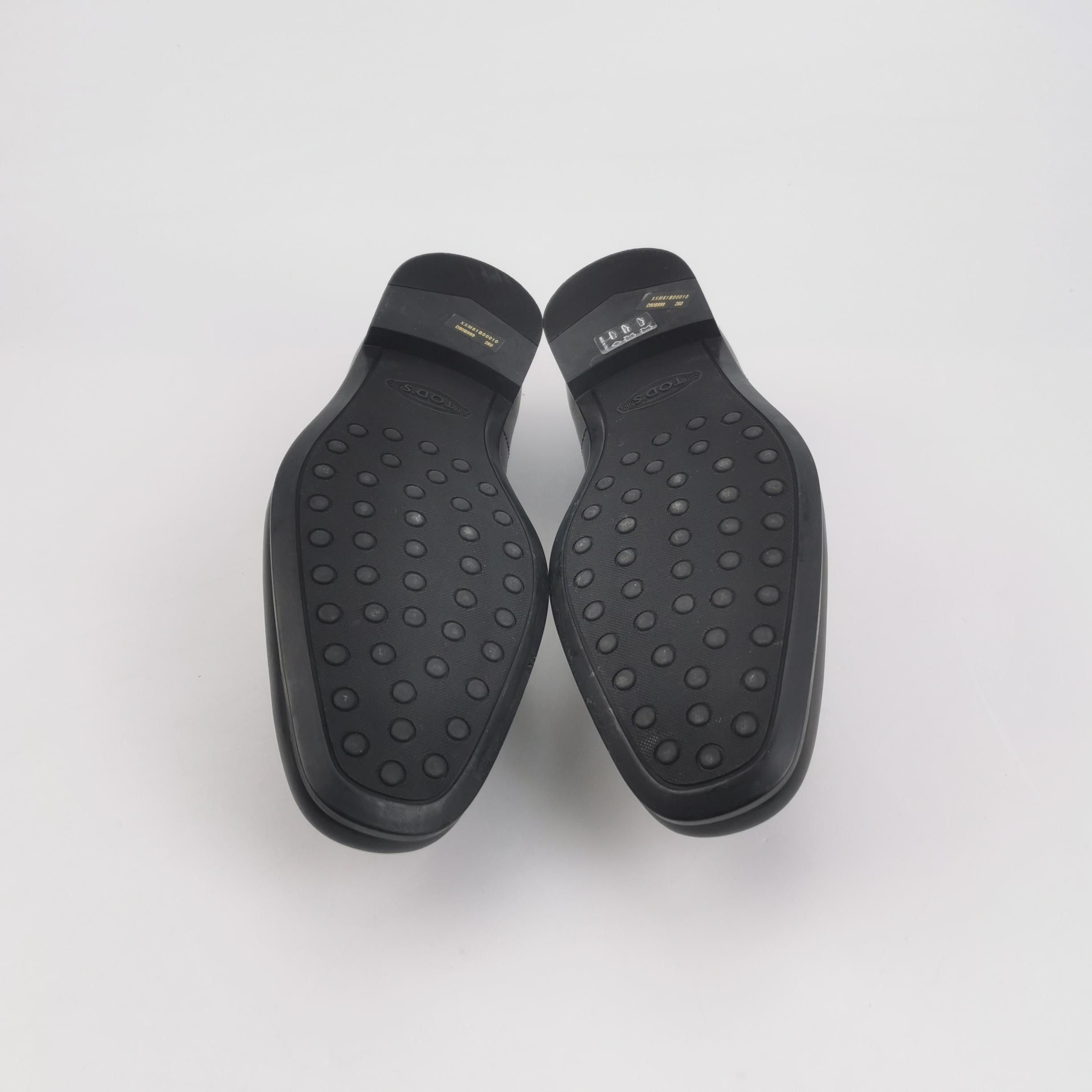 Tod's Tod's Black Leather Penny Loafers 42.5 Size US 9 / EU 42 - 5 Thumbnail