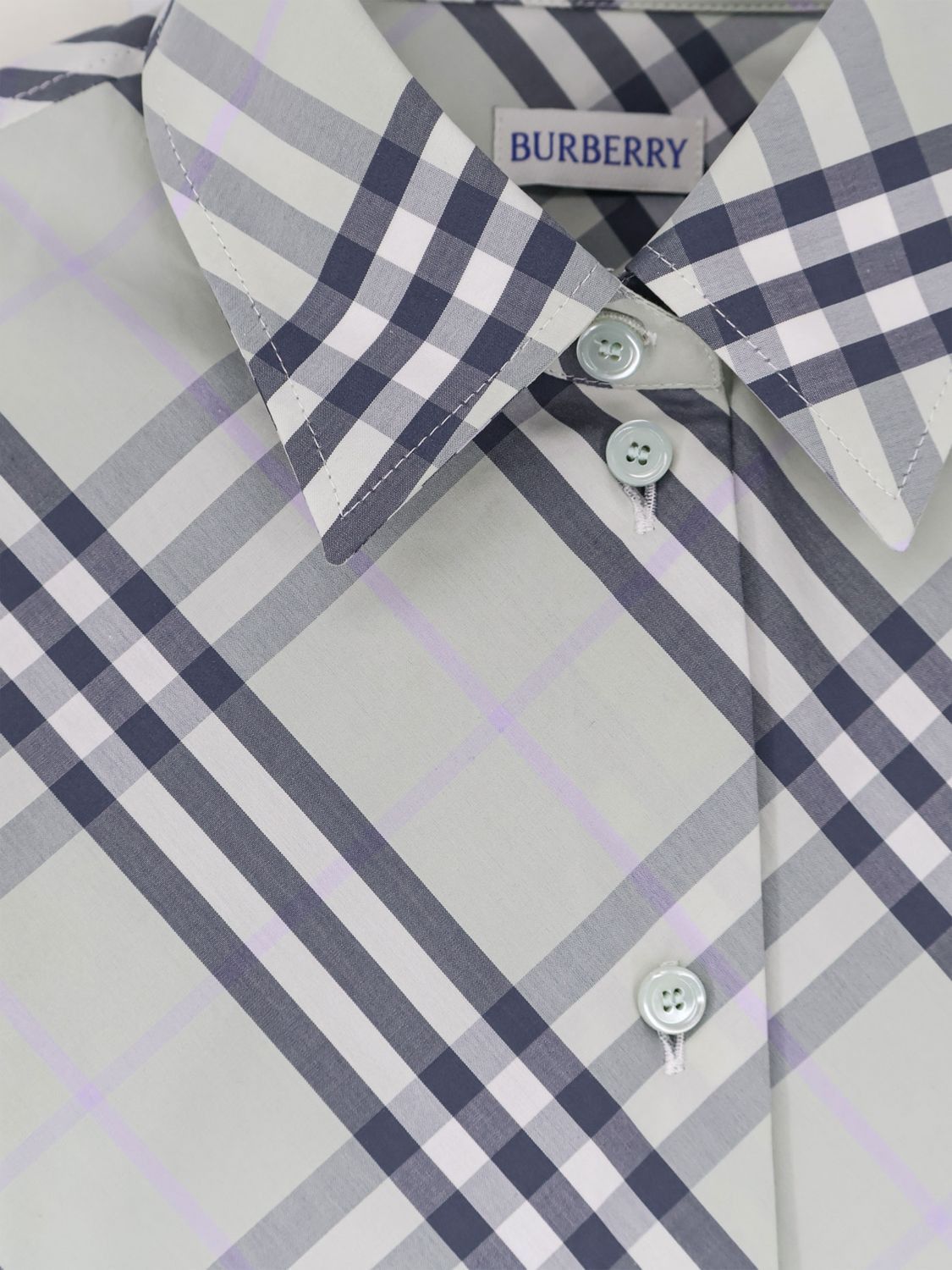 Burberry Burberry Shirt Woman Green Size M / US 6-8 / IT 42-44 - 4 Thumbnail