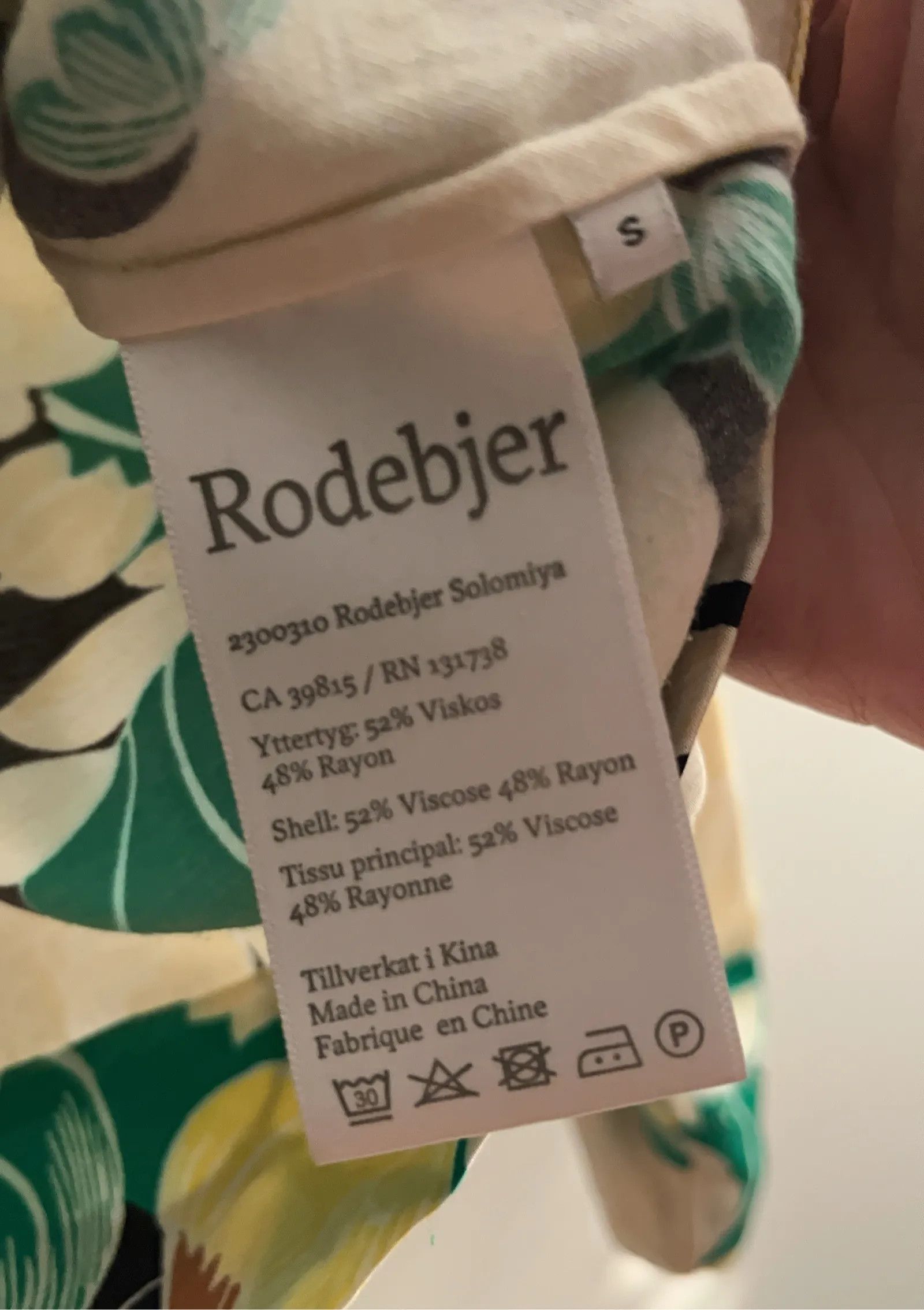 Rodebjer Rodebjer Solomiya Blouse Size S / US 4 / IT 40 - 3 Thumbnail