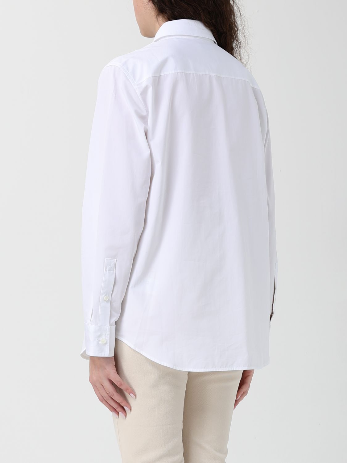 Burberry Burberry Shirt Woman White Size XS / US 0-2 / IT 36-38 - 3 Thumbnail