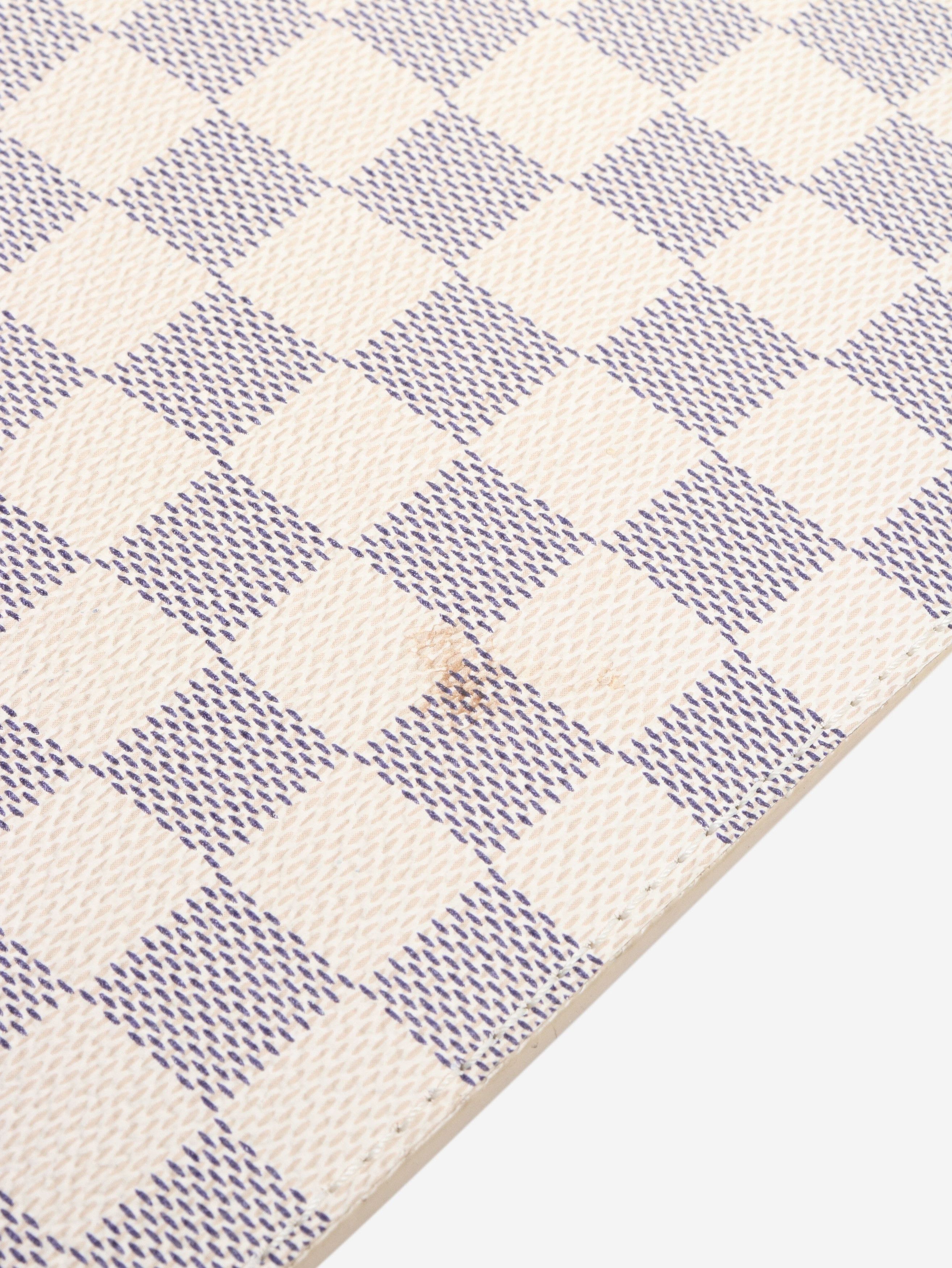 Louis Vuitton Cream 2017 Damier Azure Neverfull MM tote Size ONE SIZE - 6 Thumbnail