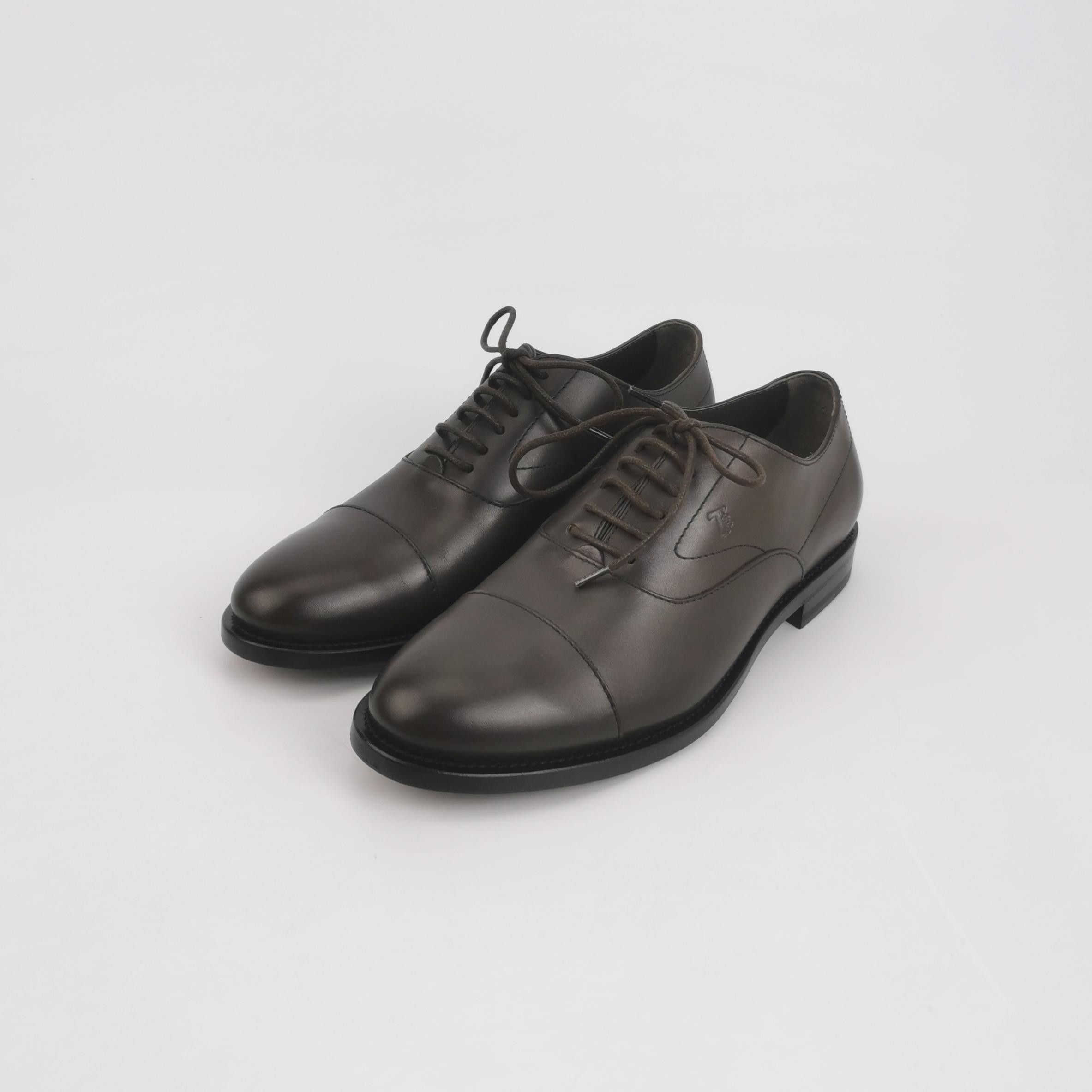 Tod's Tod's Brown Leather Oxford Shoes EU 39 Size US 6 / EU 39 - 2 Thumbnail