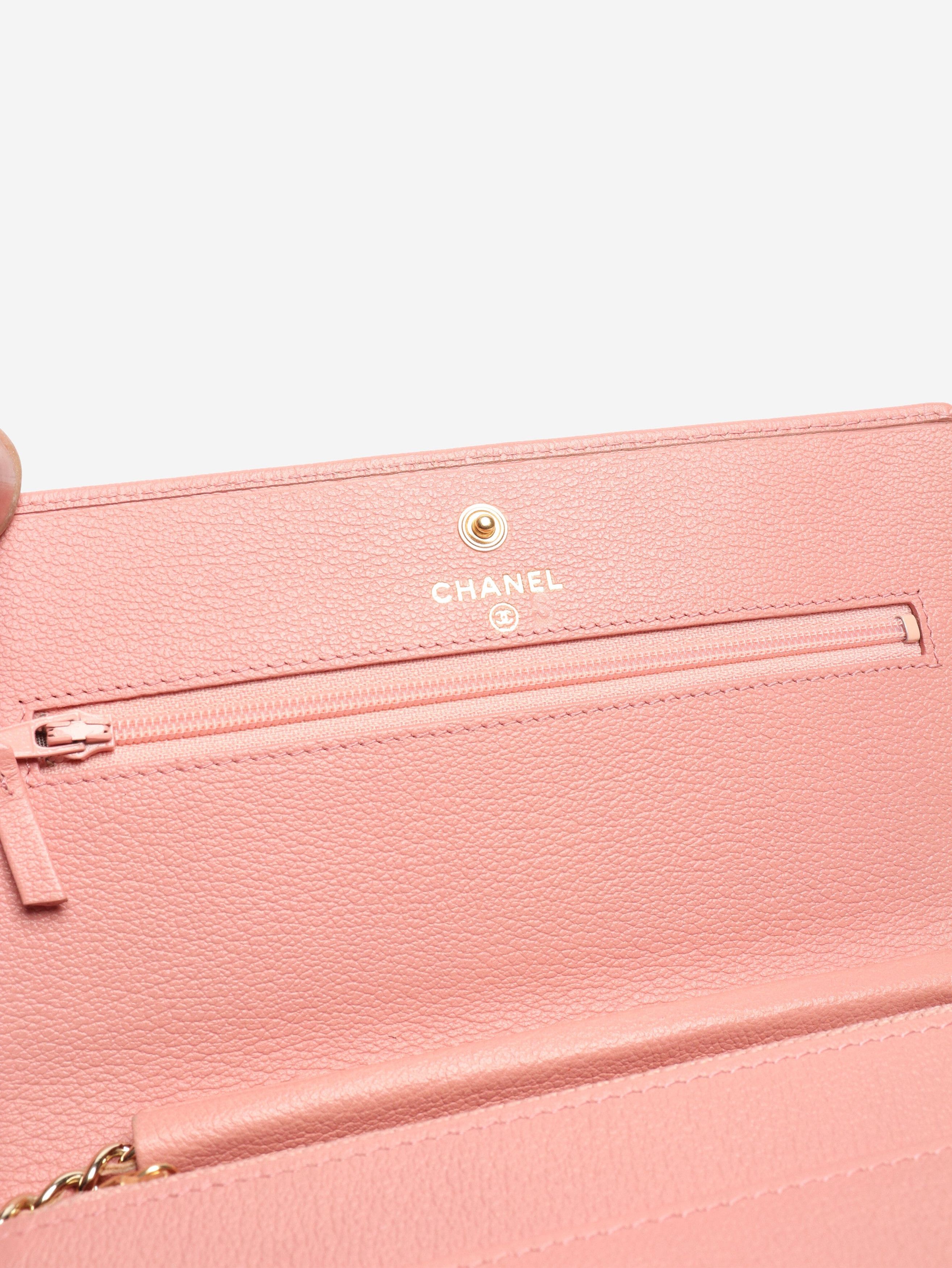 Chanel Pink 2012 Camellia Wallet on Chain bag Size ONE SIZE - 7 Thumbnail