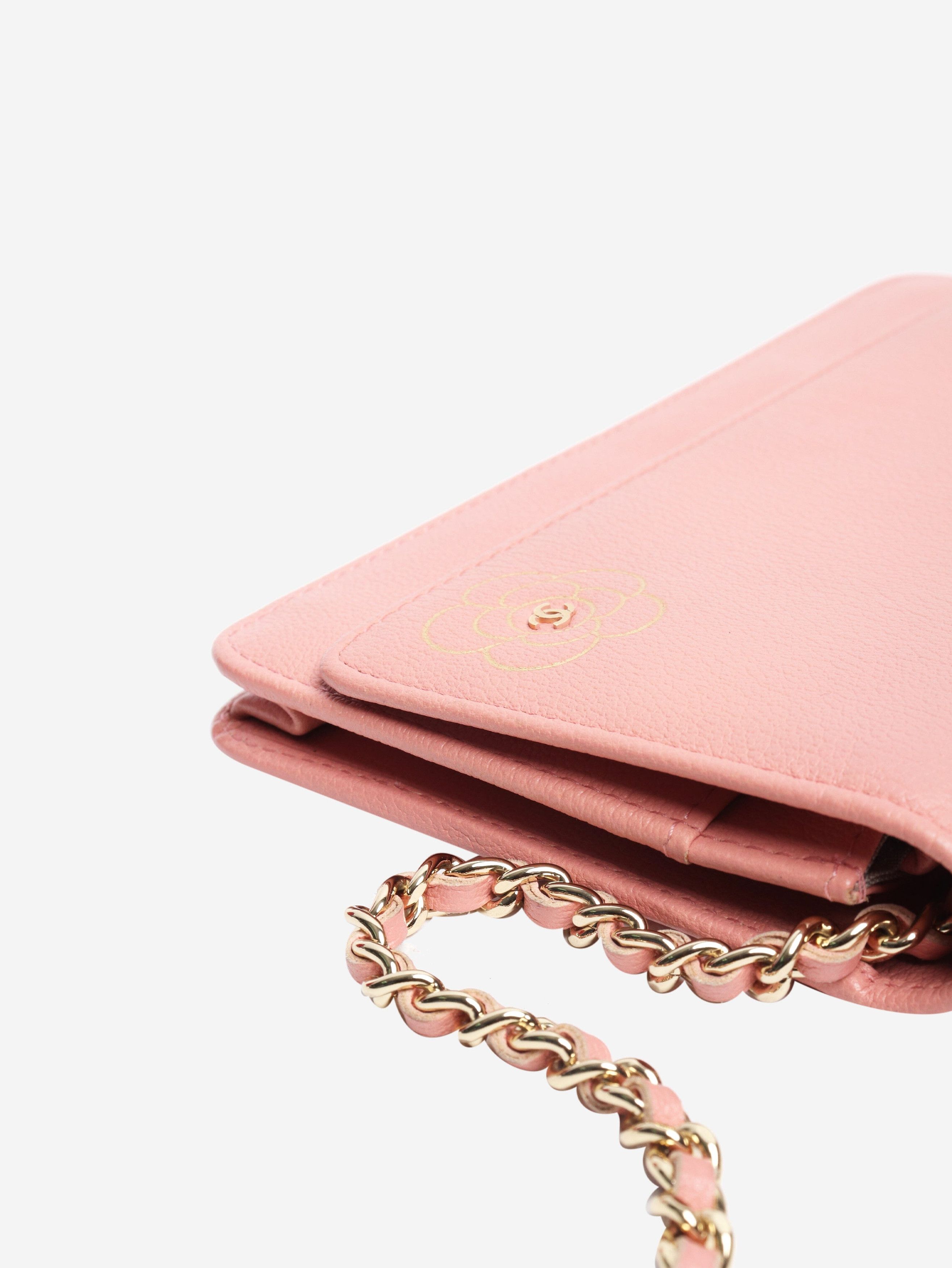 Chanel Pink 2012 Camellia Wallet on Chain bag Size ONE SIZE - 10 Thumbnail