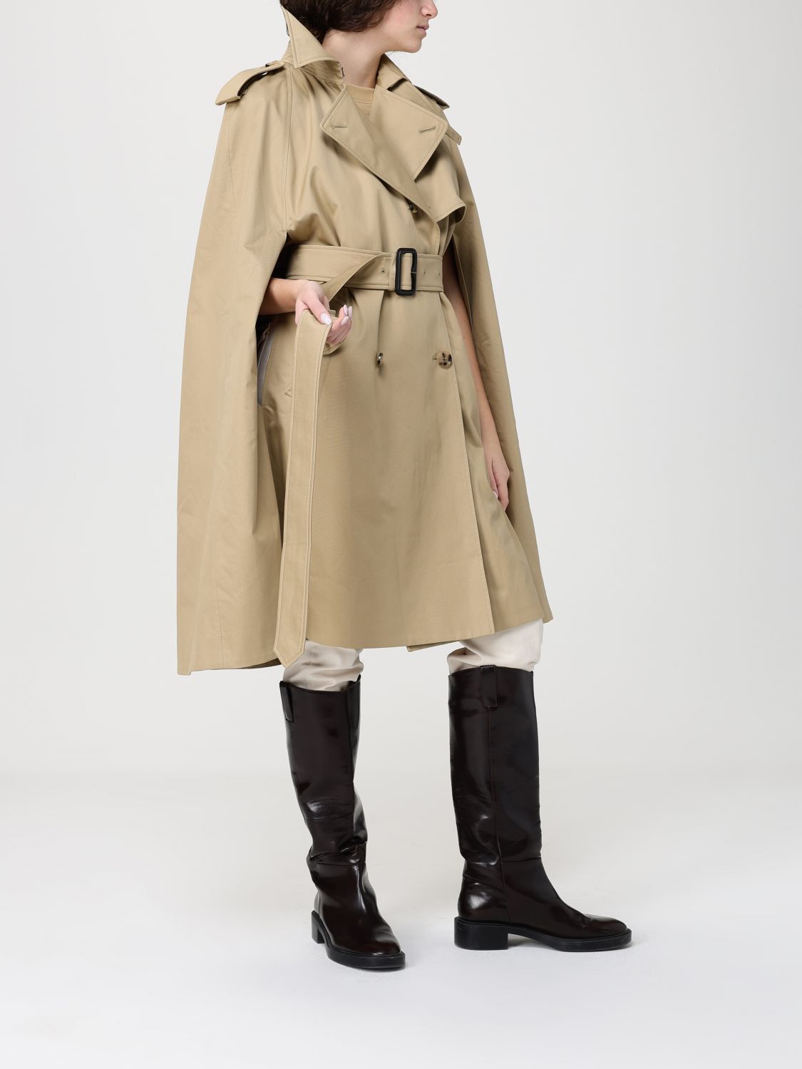 Burberry Burberry Jacket Woman Beige Size M / US 6-8 / IT 42-44 - 2 Thumbnail