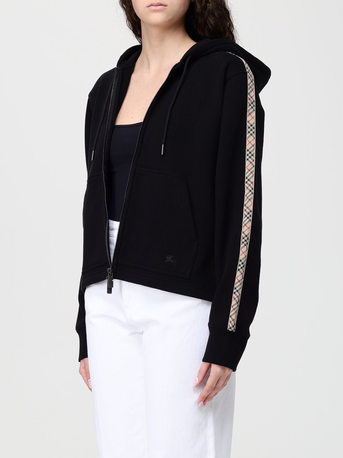 Burberry Burberry Sweatshirt Woman Black Size S / US 4 / IT 40 - 4 Thumbnail