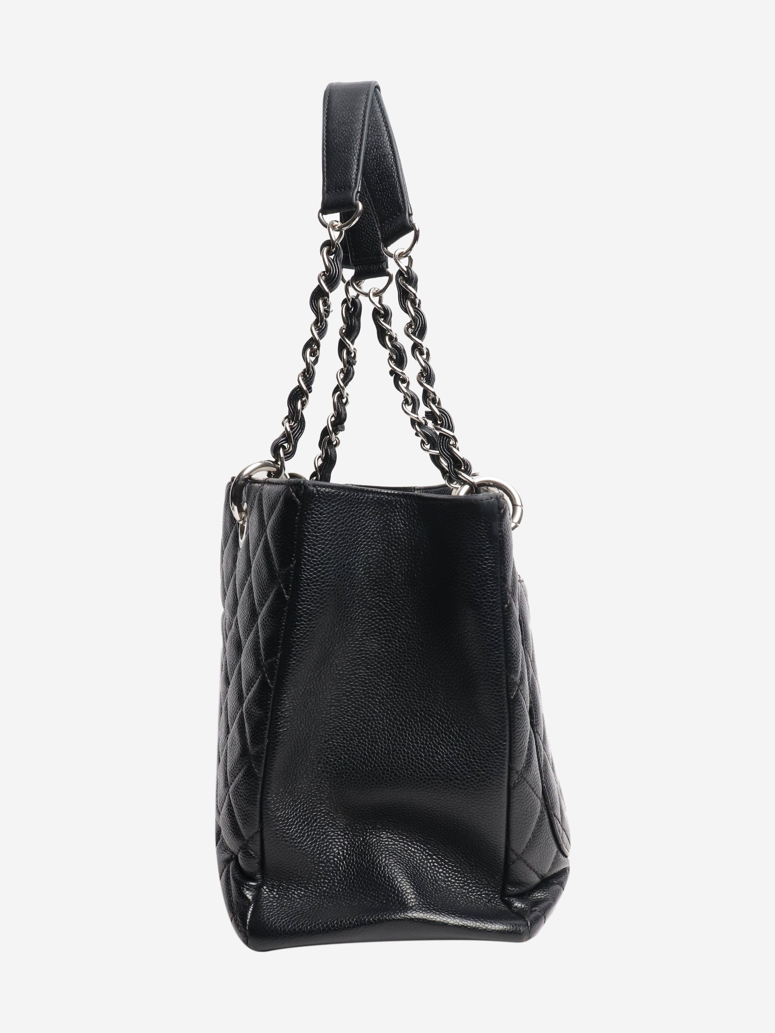Chanel Black 2014 Caviar Grand shopping tote bag Size ONE SIZE - 2 Thumbnail