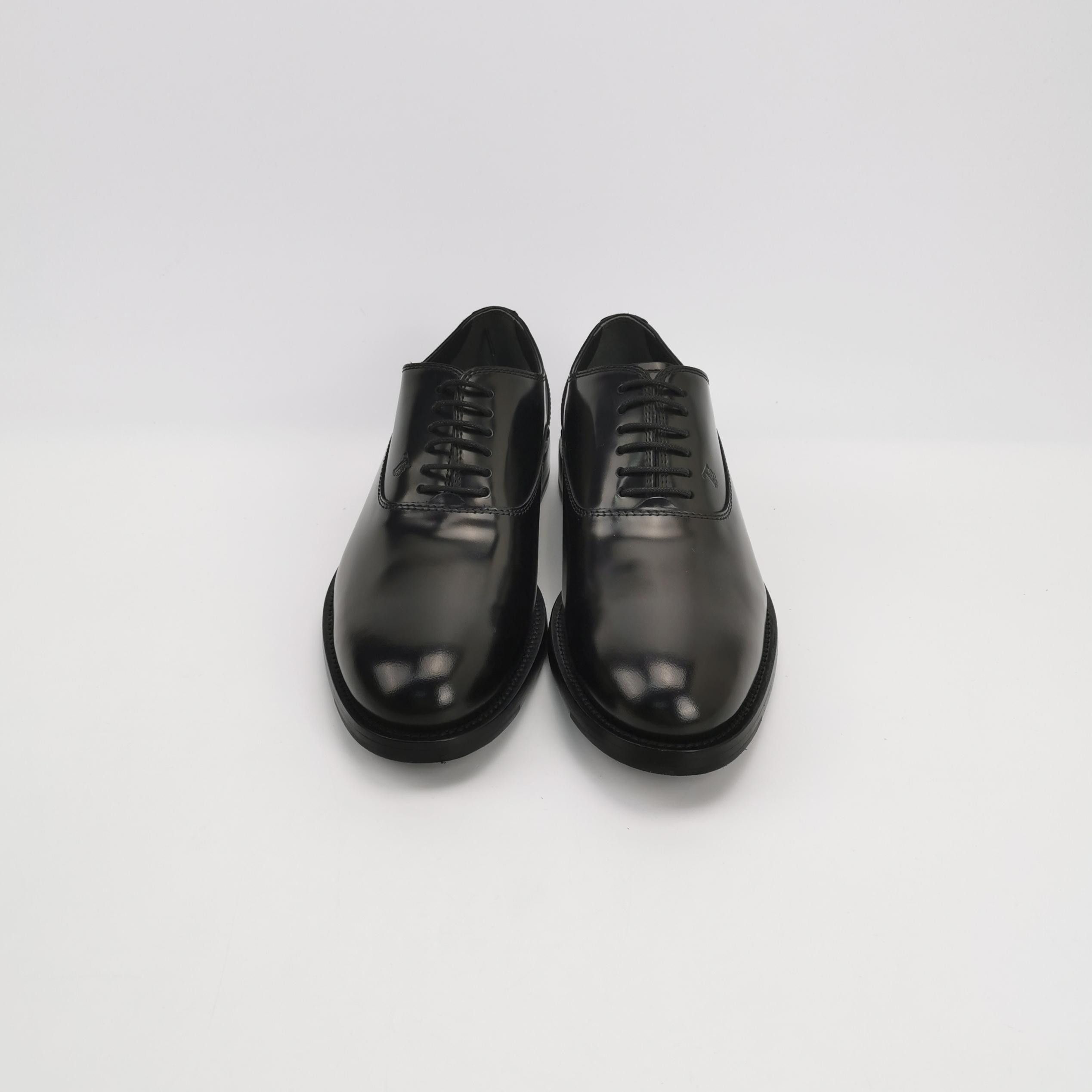 Tod's Tod's Black Leather Oxford Shoes Size 6 Size US 6 / EU 39 - 3 Thumbnail